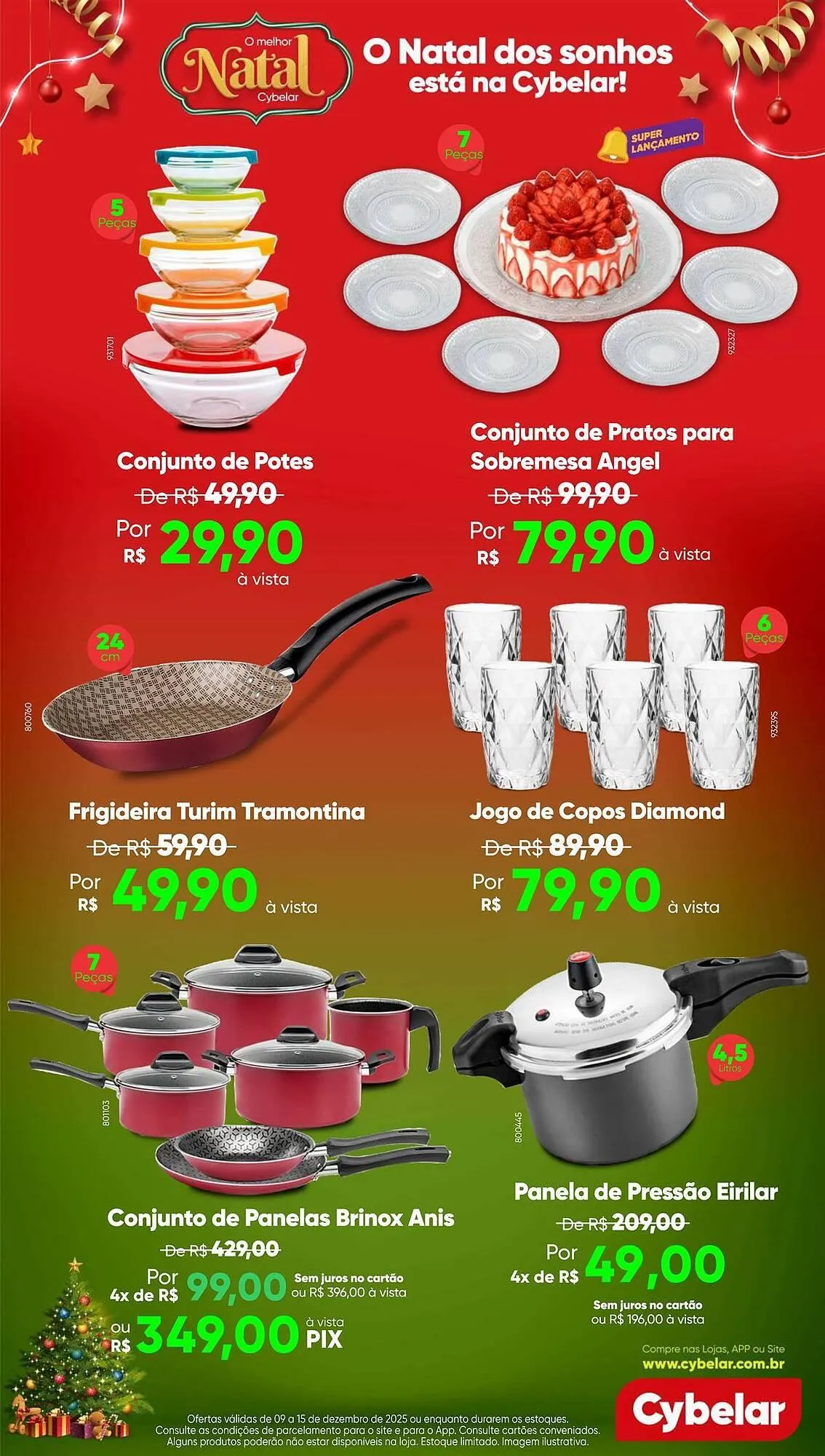 Encarte de Catálogo Cybelar 11 de dezembro até 15 de dezembro 2025 - Pagina 9