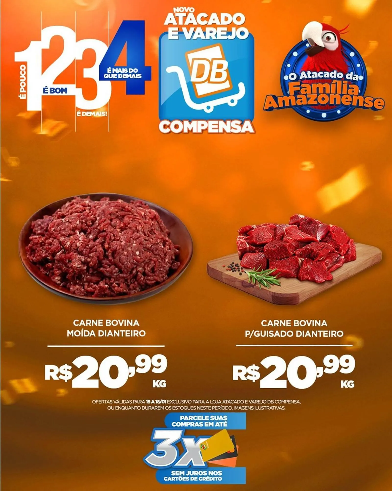 Encarte de Catálogo DB Supermercados 15 de janeiro até 18 de janeiro 2026 - Pagina 3