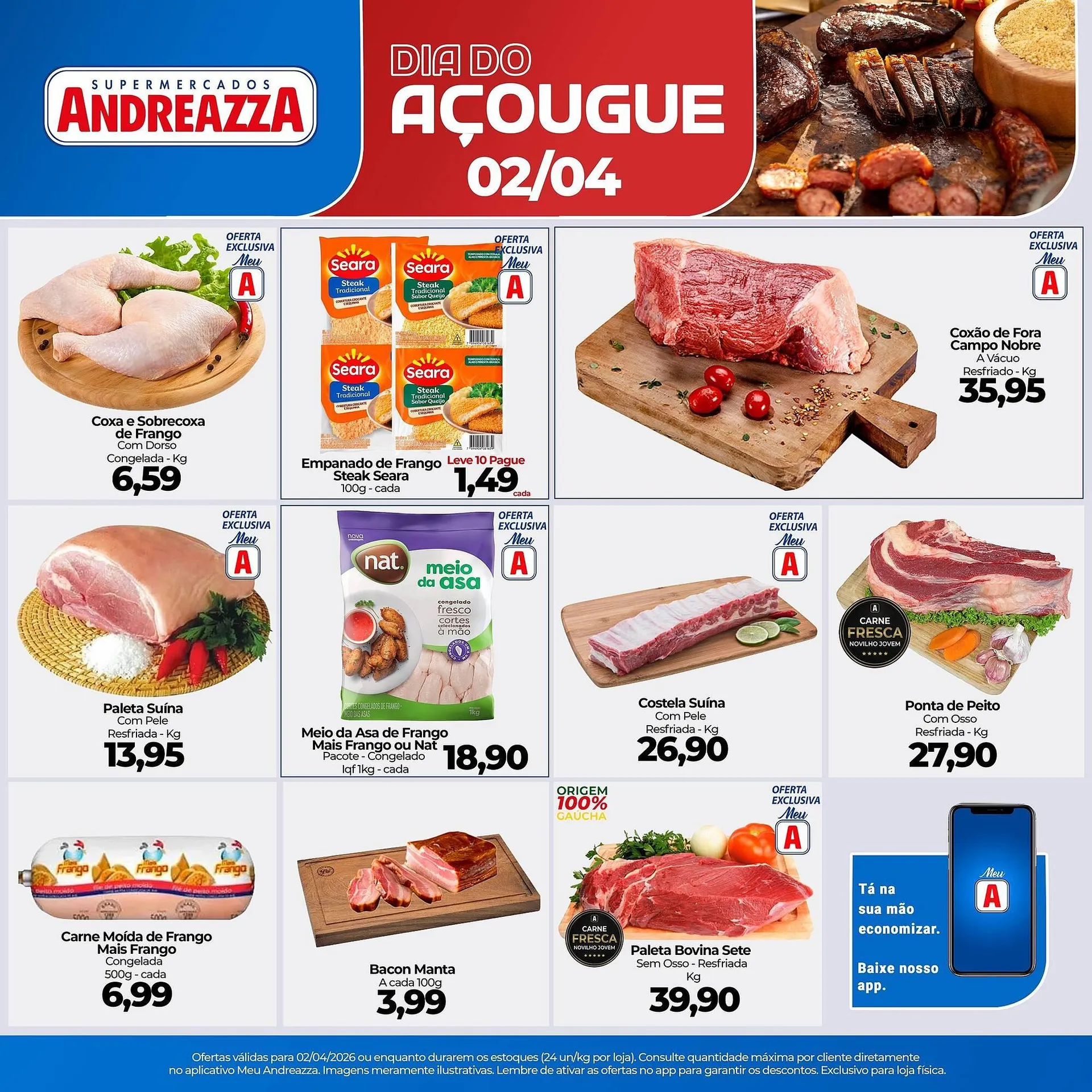 Encarte de Catálogo Supermercados Andreazza 2 de abril até 2 de abril 2026 - Pagina 2