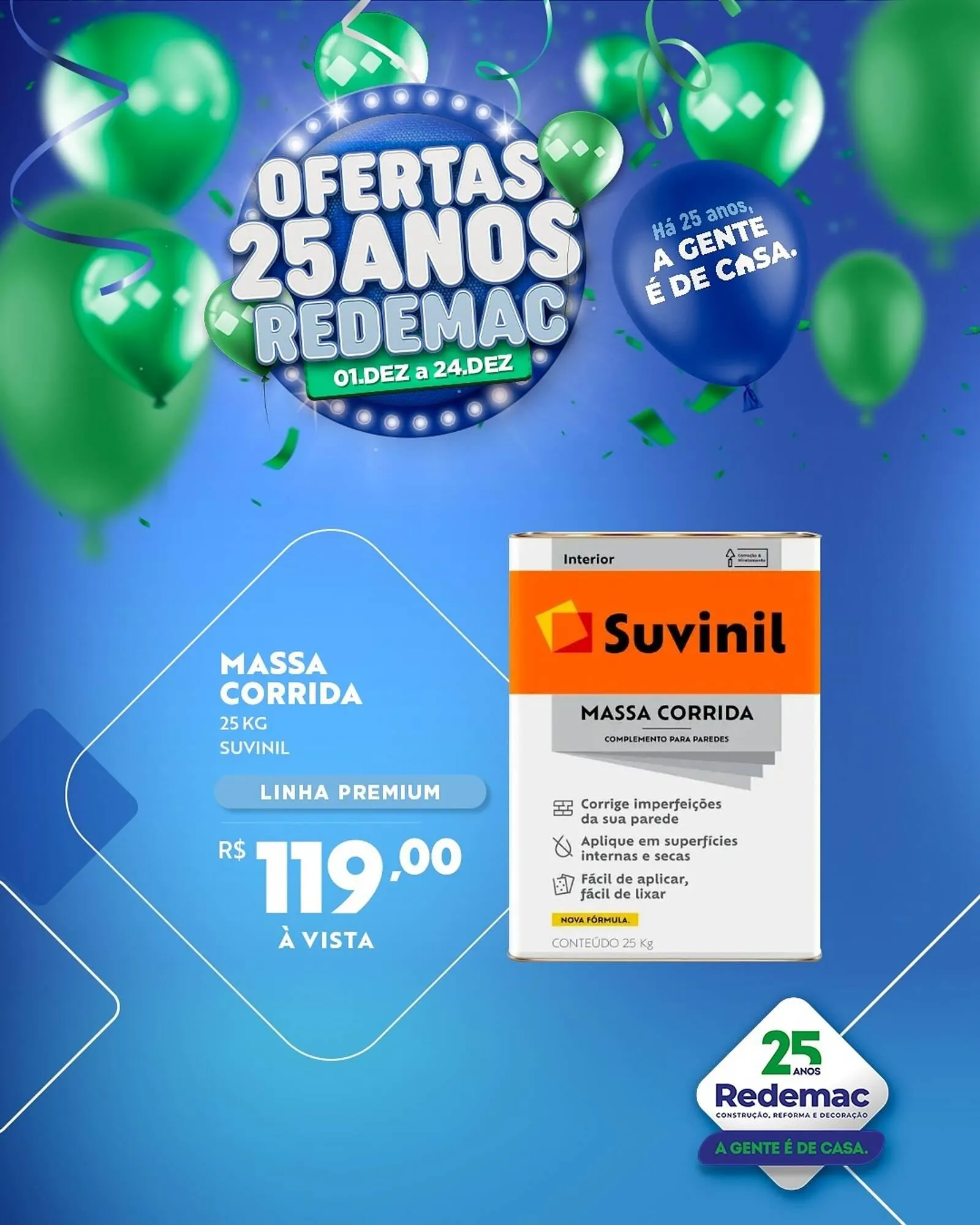 Encarte de Catálogo Redemac 22 de dezembro até 25 de dezembro 2025 - Pagina 1