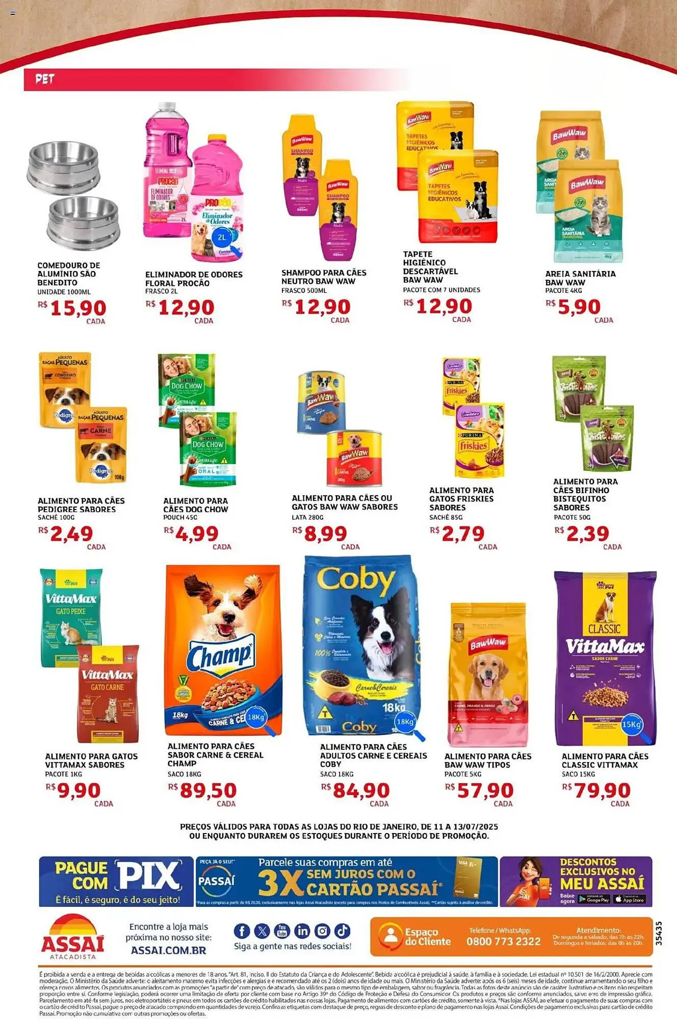Encarte de Catálogo Assaí Atacadista 11 de julho até 13 de julho 2025 - Pagina 3