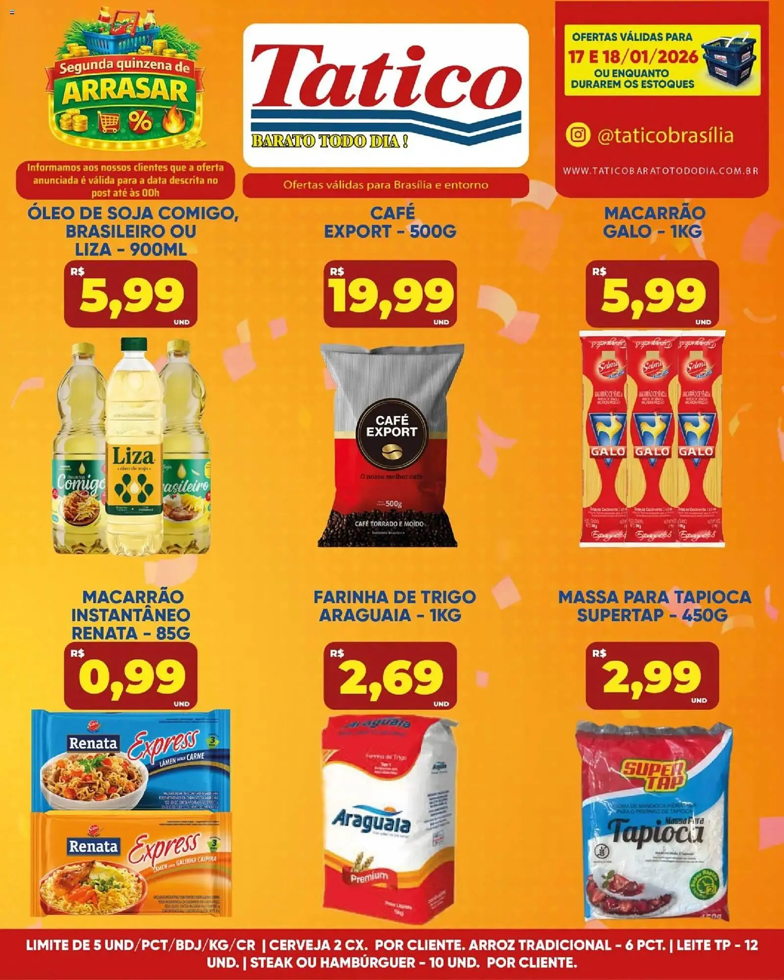 Encarte de Tabloide Tatico 17 de janeiro até 18 de janeiro 2026 - Pagina 3