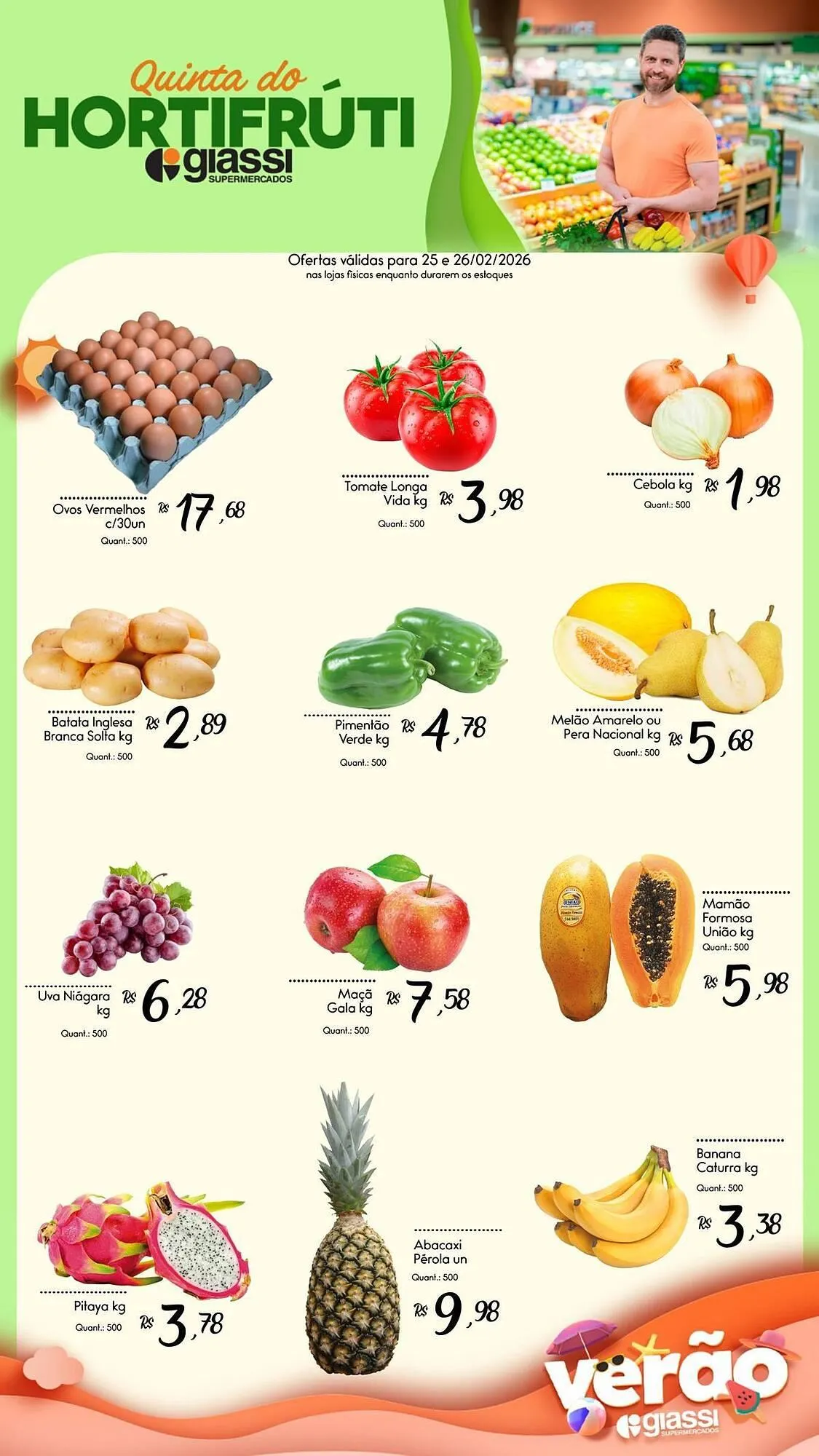 Encarte de Encarte Giassi Supermercados 25 de fevereiro até 26 de fevereiro 2026 - Pagina 2