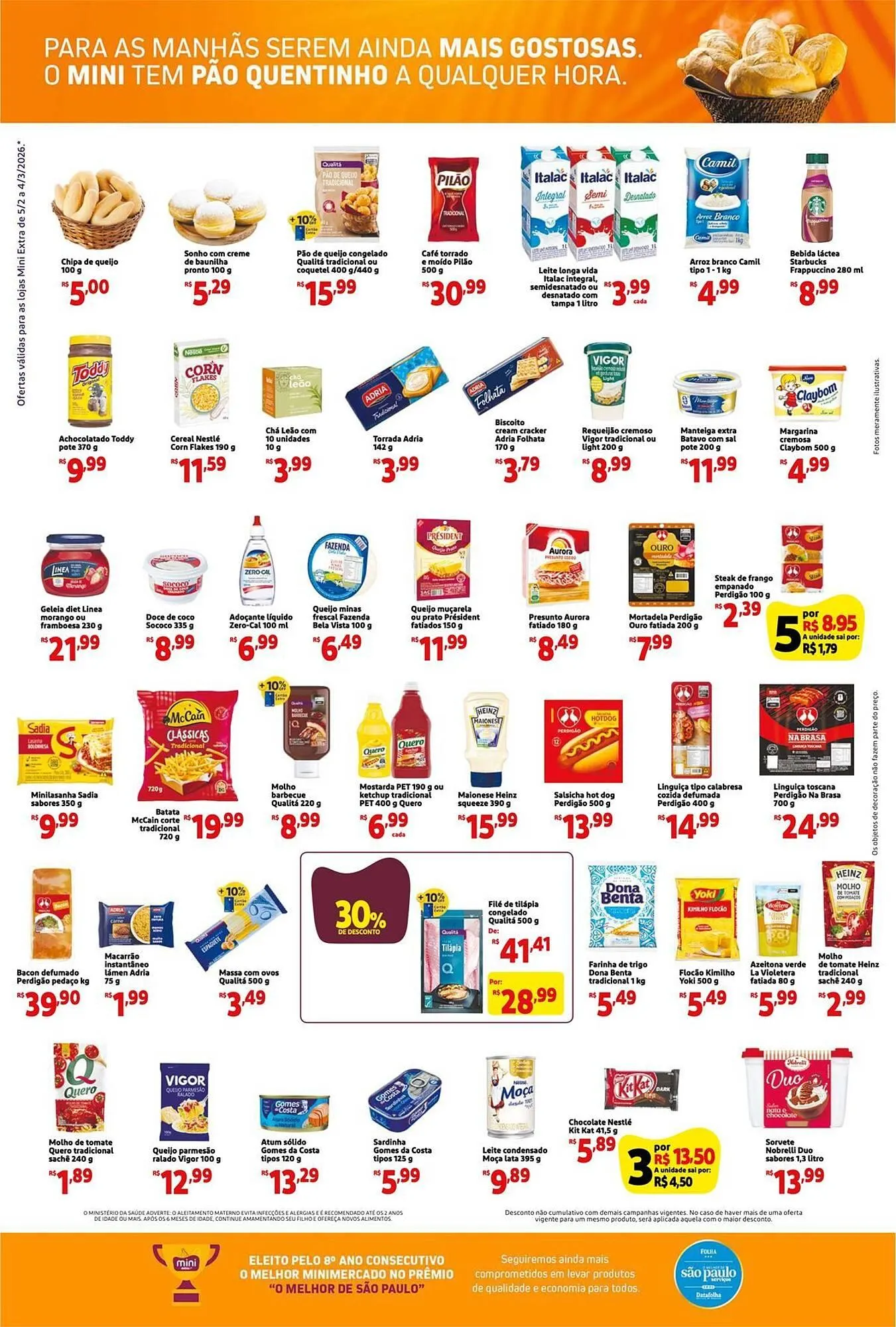Encarte de Folheto Mini Extra 5 de fevereiro até 4 de março 2026 - Pagina 2