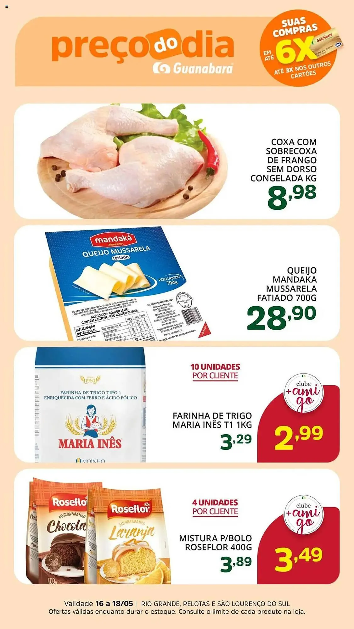 Encarte de Catálogo Supermercados Guanabara 16 de maio até 19 de maio 2025 - Pagina 4