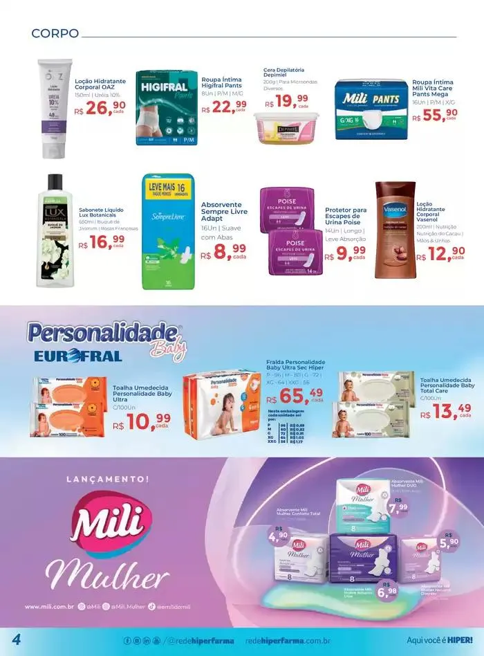 Encarte de Catálogo Paraná 7 de abril até 4 de maio 2025 - Pagina 4