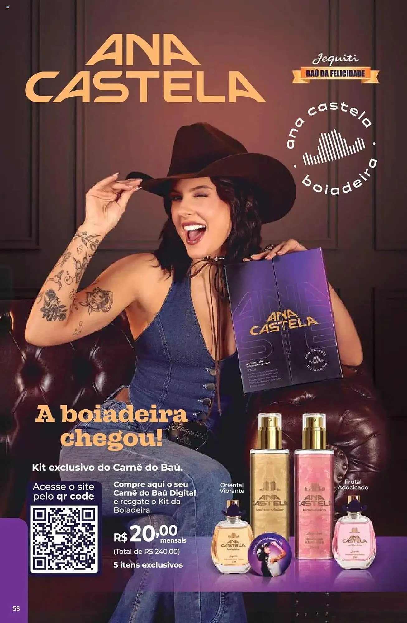 Encarte de Catálogo Jequiti 3 de outubro até 30 de outubro 2025 - Pagina 58