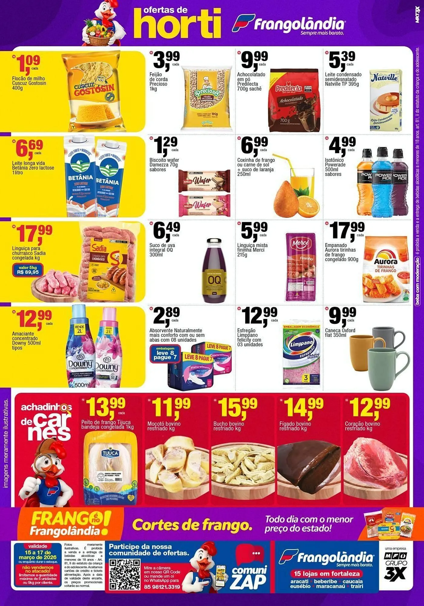 Encarte de Encarte Frangolândia 15 de março até 17 de março 2026 - Pagina 2
