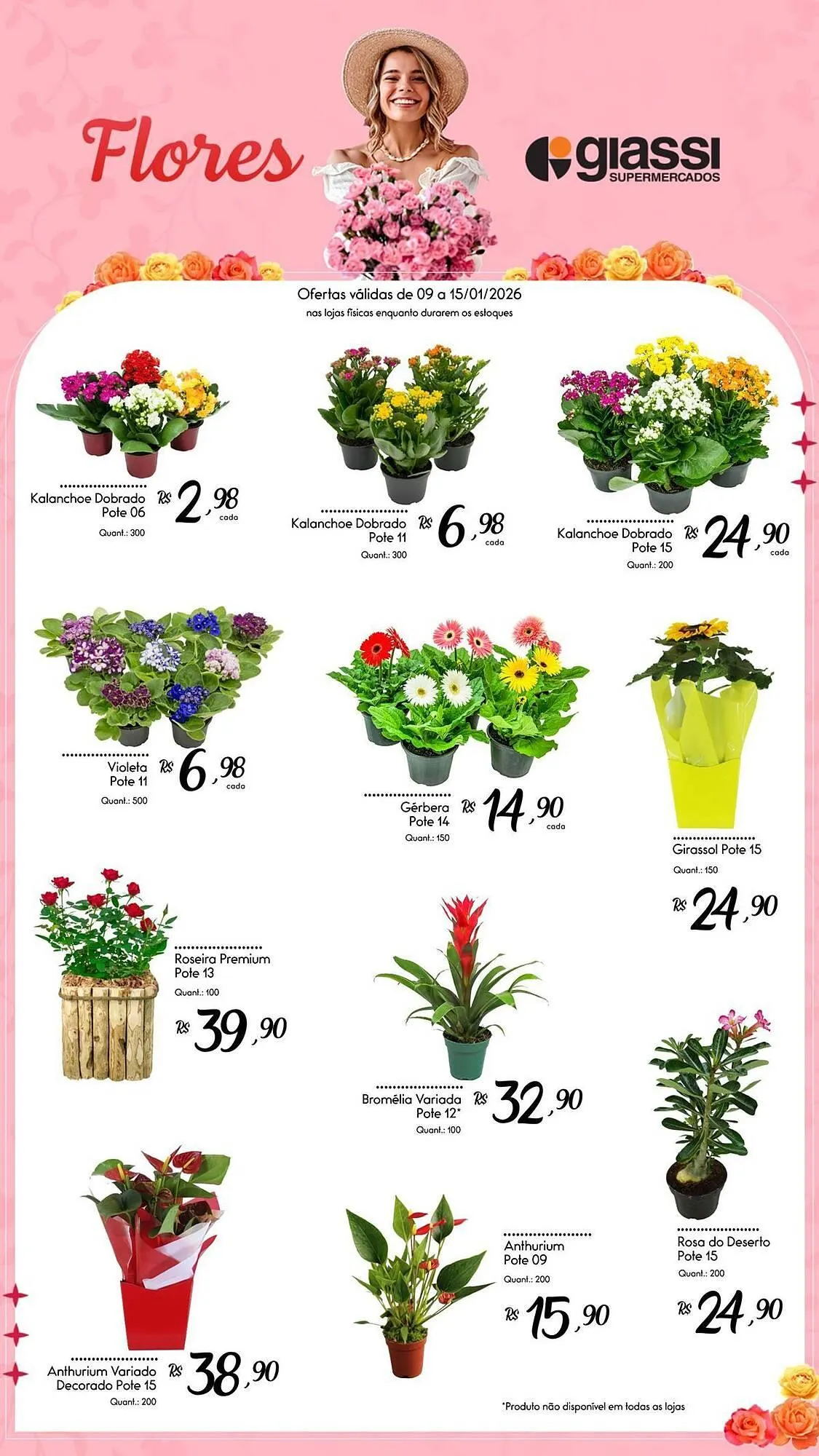 Encarte de Encarte Giassi Supermercados 9 de janeiro até 15 de janeiro 2026 - Pagina 1