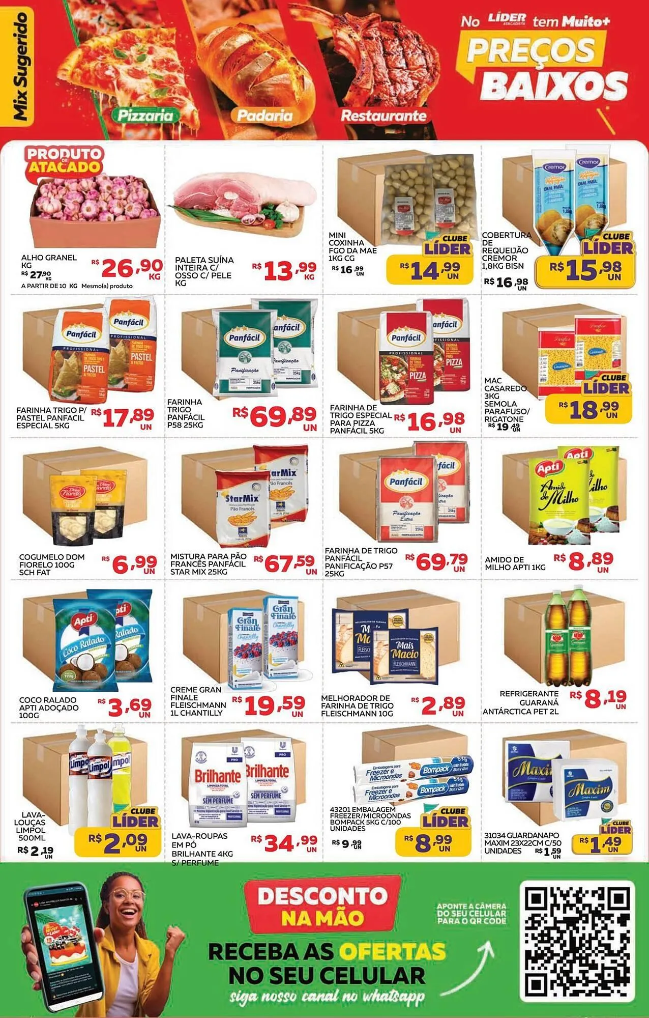 Encarte de Catálogo Lider Atacadista 14 de julho até 20 de julho 2025 - Pagina 3