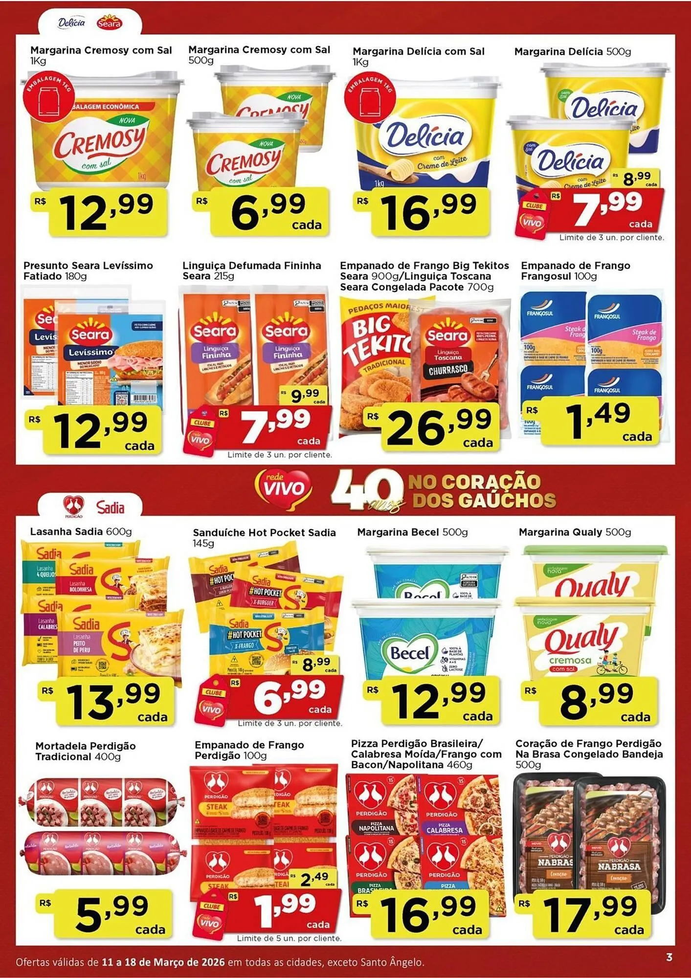 Encarte de Encarte Rede Vivo 11 de março até 18 de março 2026 - Pagina 3
