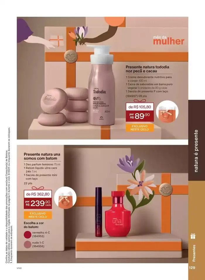 Encarte de Revista Natura Ciclo 3 31 de janeiro até 15 de março 2025 - Pagina 129