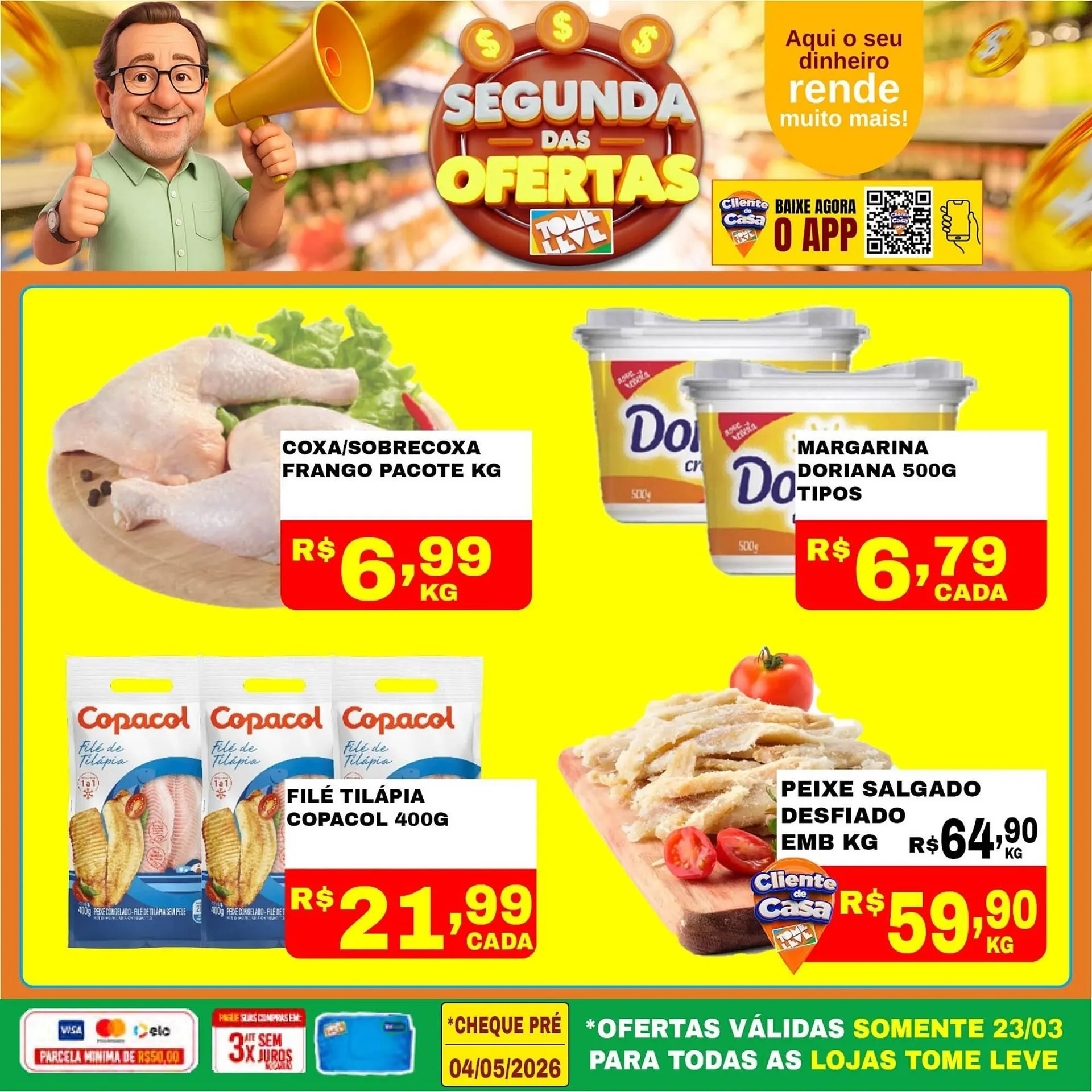 Encarte de Catálogo Tome Leve 23 de março até 23 de março 2026 - Pagina 3