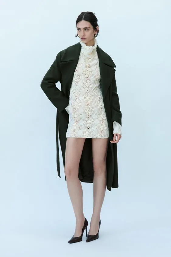 CASACO COM MESCLA DE LÃ ZW COLLECTION