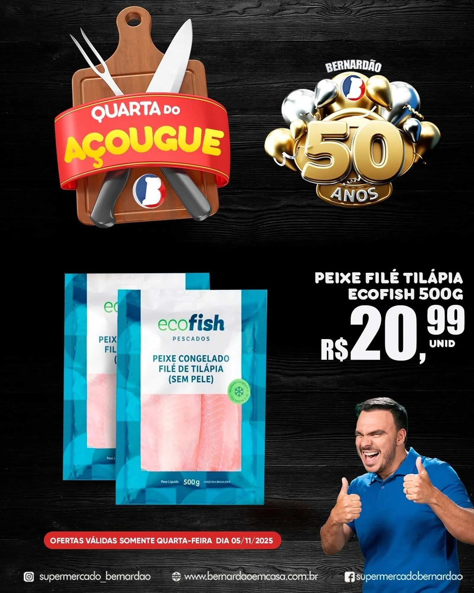 Encarte de Catálogo Supermercado Bernardão 5 de novembro até 5 de novembro 2025 - Pagina 5