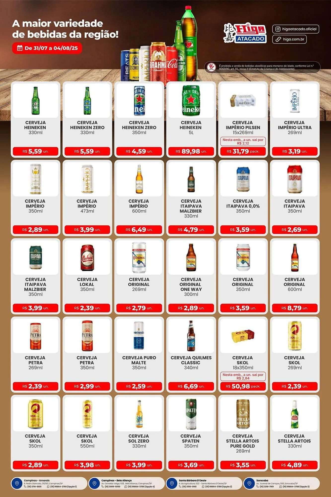 Encarte de Catálogo Higa Atacado 31 de julho até 4 de agosto 2025 - Pagina 2