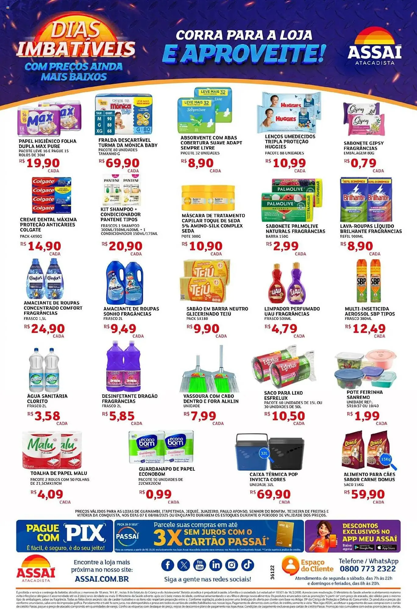 Encarte de Catálogo Assaí Atacadista 7 de agosto até 8 de agosto 2025 - Pagina 4