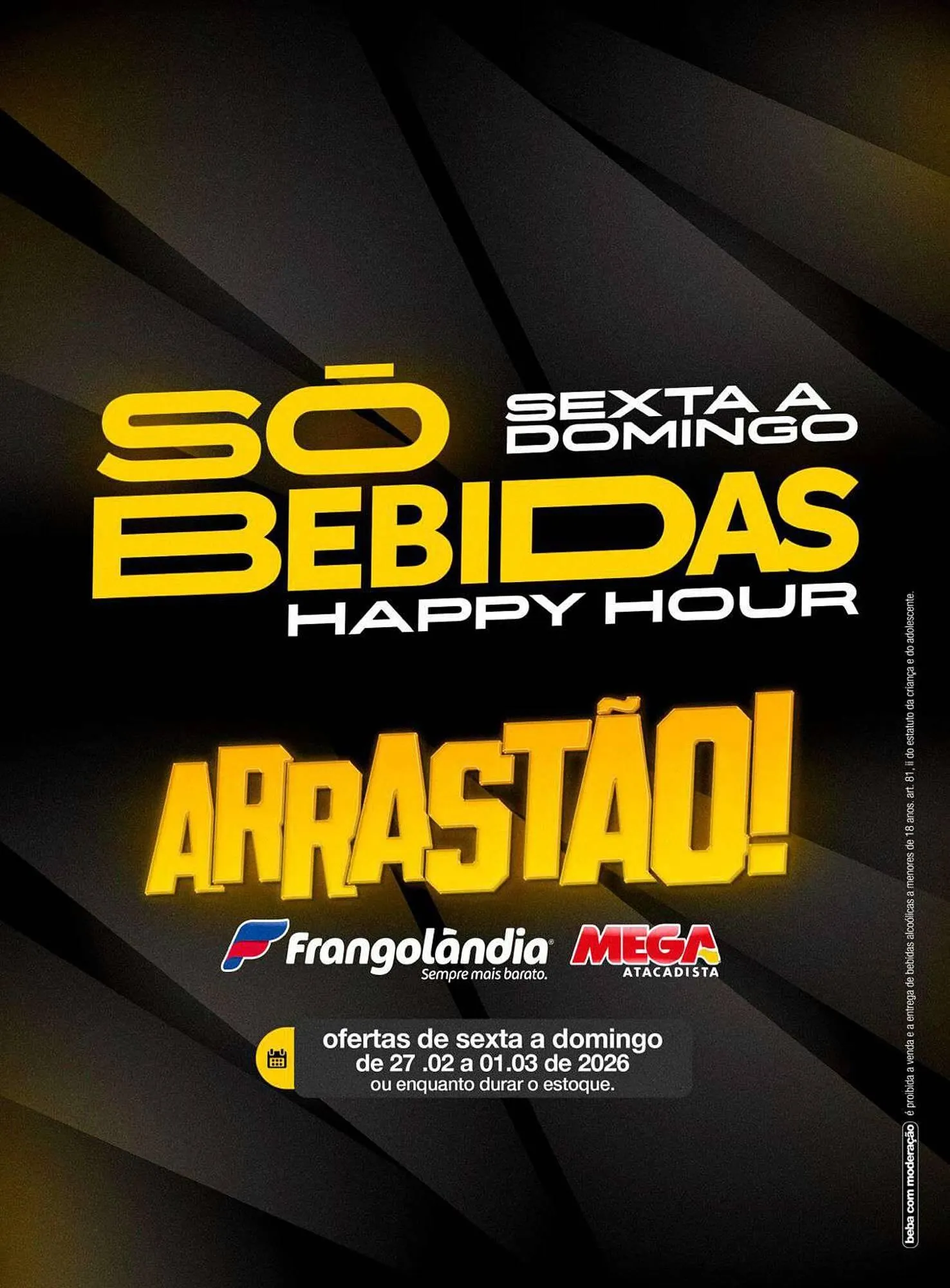 Encarte de Encarte Frangolândia 26 de fevereiro até 1 de março 2026 - Pagina 1