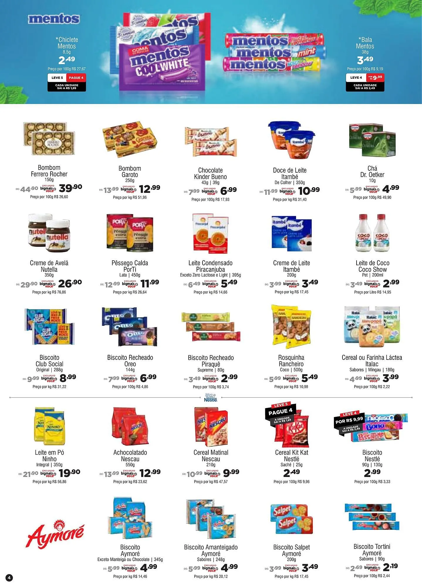 Encarte de Catálogo Big Mais Supermercados 19 de novembro até 9 de dezembro 2025 - Pagina 4