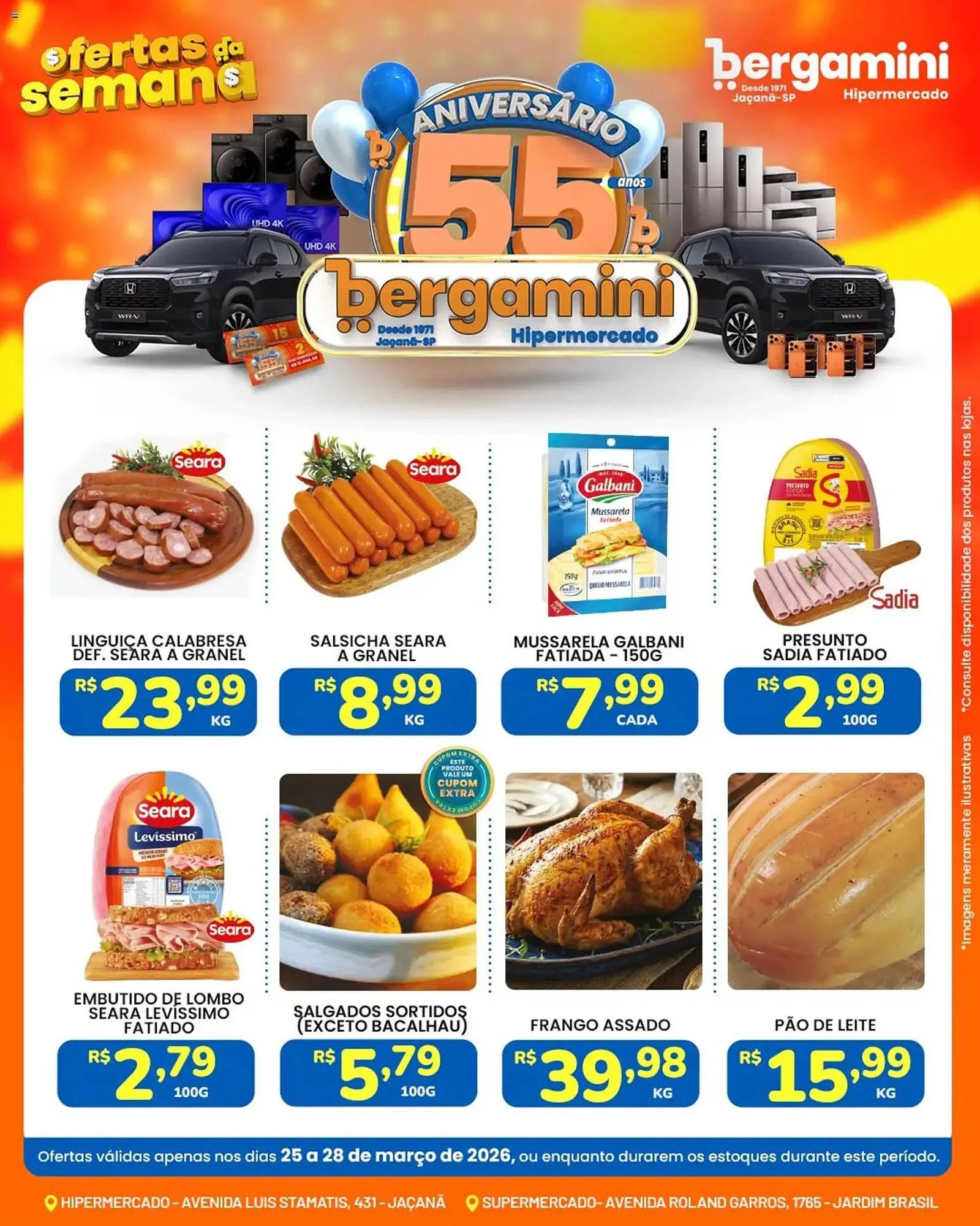 Encarte de Catálogo Supermercado Bergamini 25 de março até 28 de março 2026 - Pagina 7