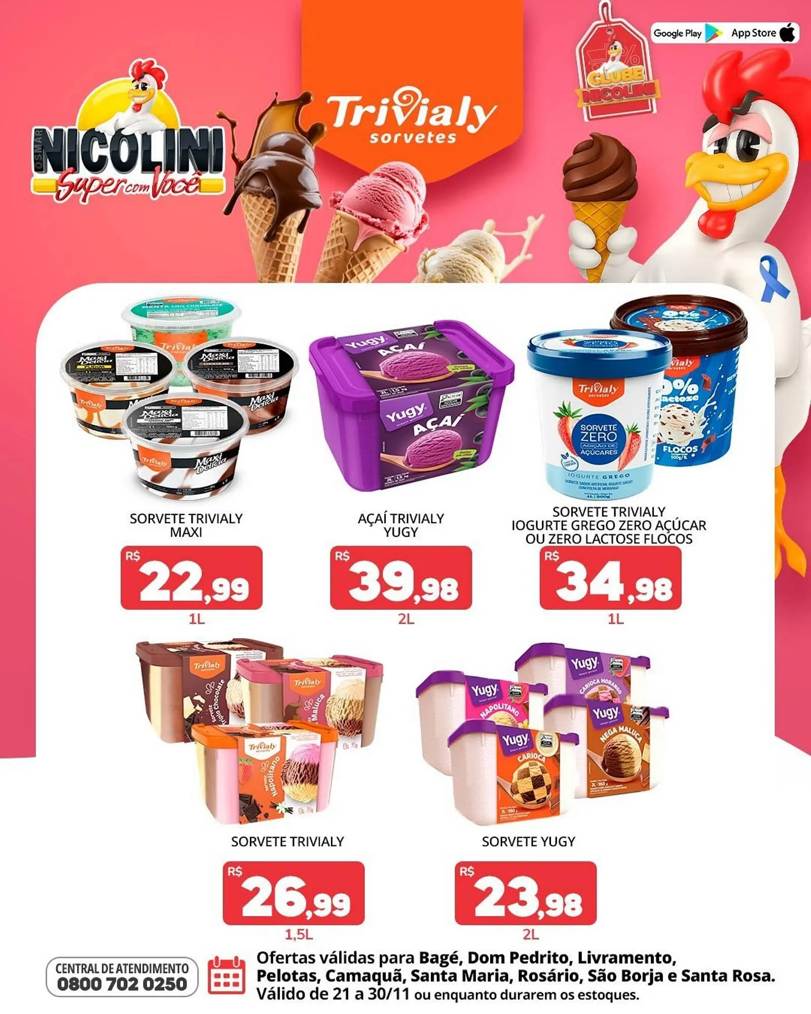 Encarte de Catálogo Super Nicolini 21 de novembro até 30 de novembro 2025 - Pagina 1