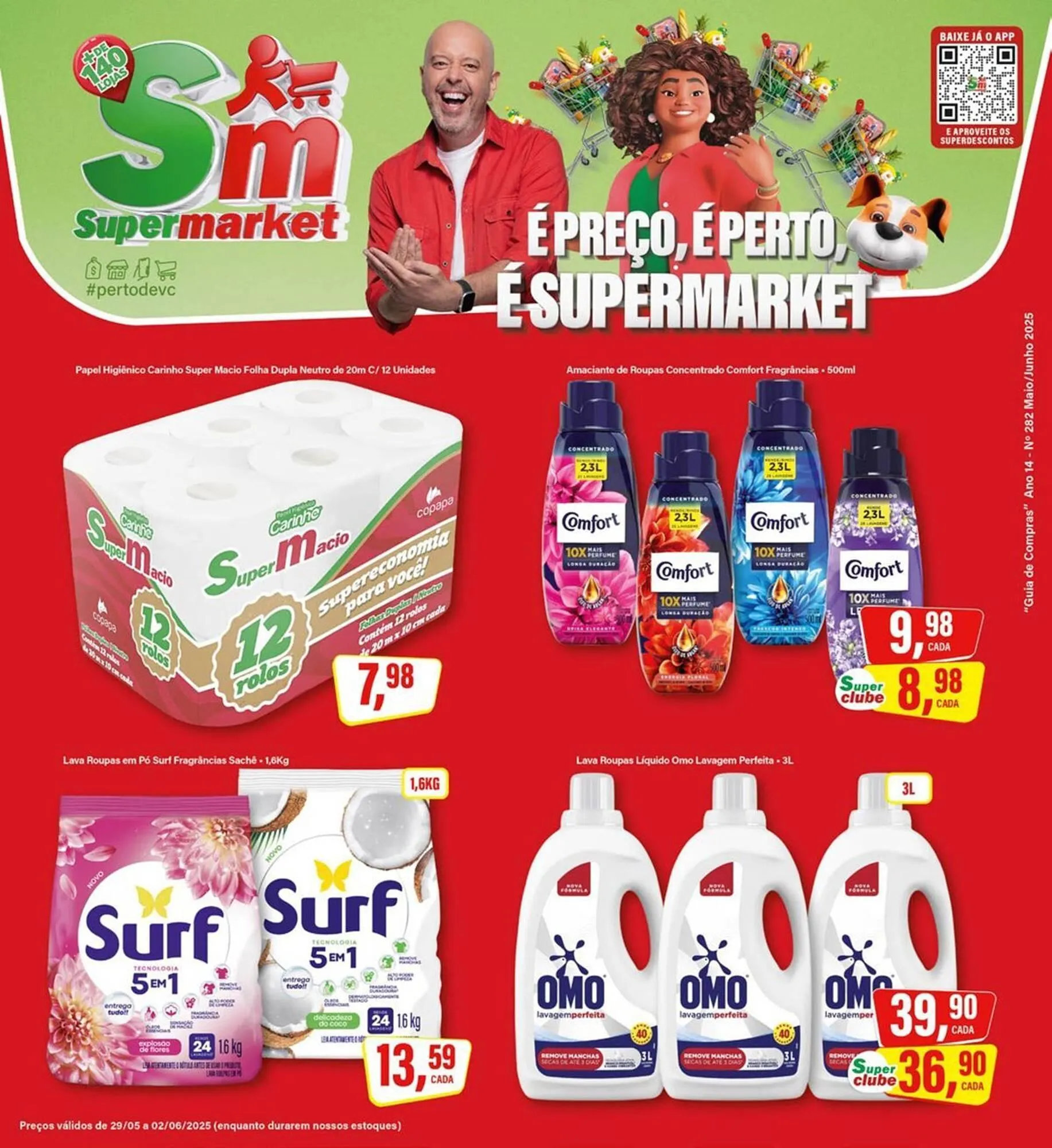 Encarte de Catálogo Rede Supermarket 29 de maio até 2 de junho 2025 - Pagina 1