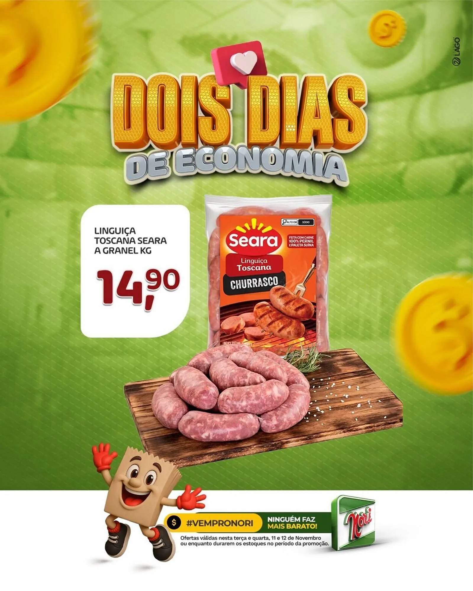 Encarte de Catálogo Supermercados Nori 11 de novembro até 12 de novembro 2025 - Pagina 5