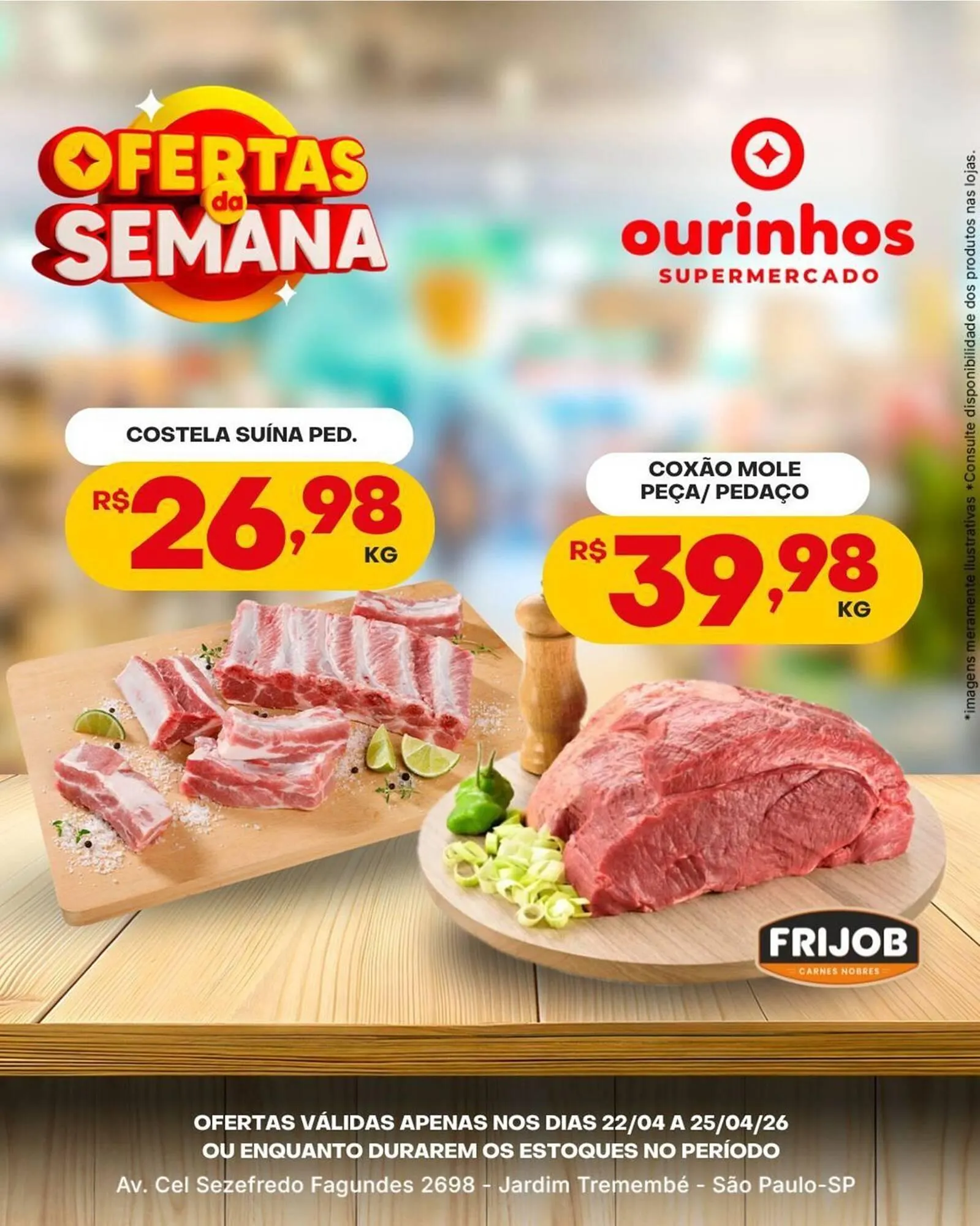Encarte de Catálogo Ourinhos Hipermercado 22 de abril até 25 de abril 2026 - Pagina 1