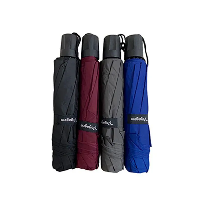 Sombrinha Dupla Face Dobrável em 3 Seções 10 Varetas Lisa Sortida - Voyagem