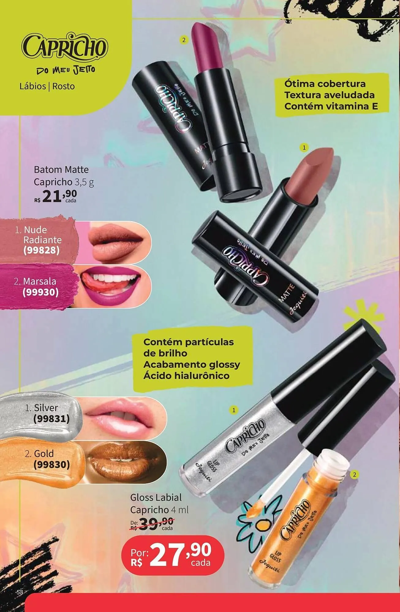 Encarte de Catálogo Jequiti 1 de novembro até 30 de novembro 2025 - Pagina 58