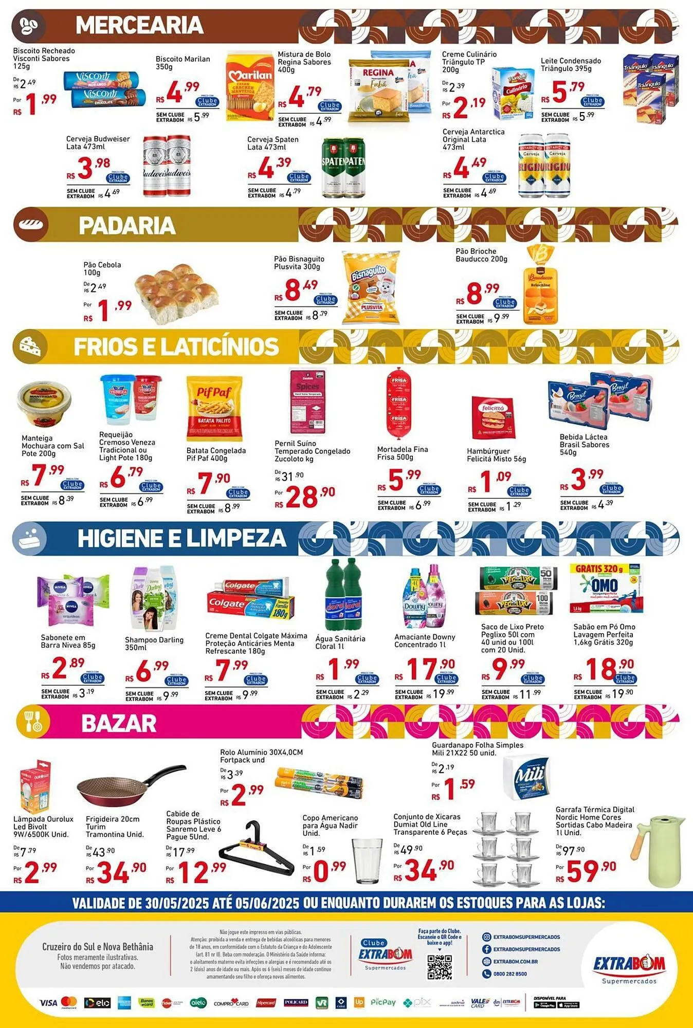 Encarte de Catálogo Extrabom Supermercados 30 de maio até 5 de junho 2025 - Pagina 2