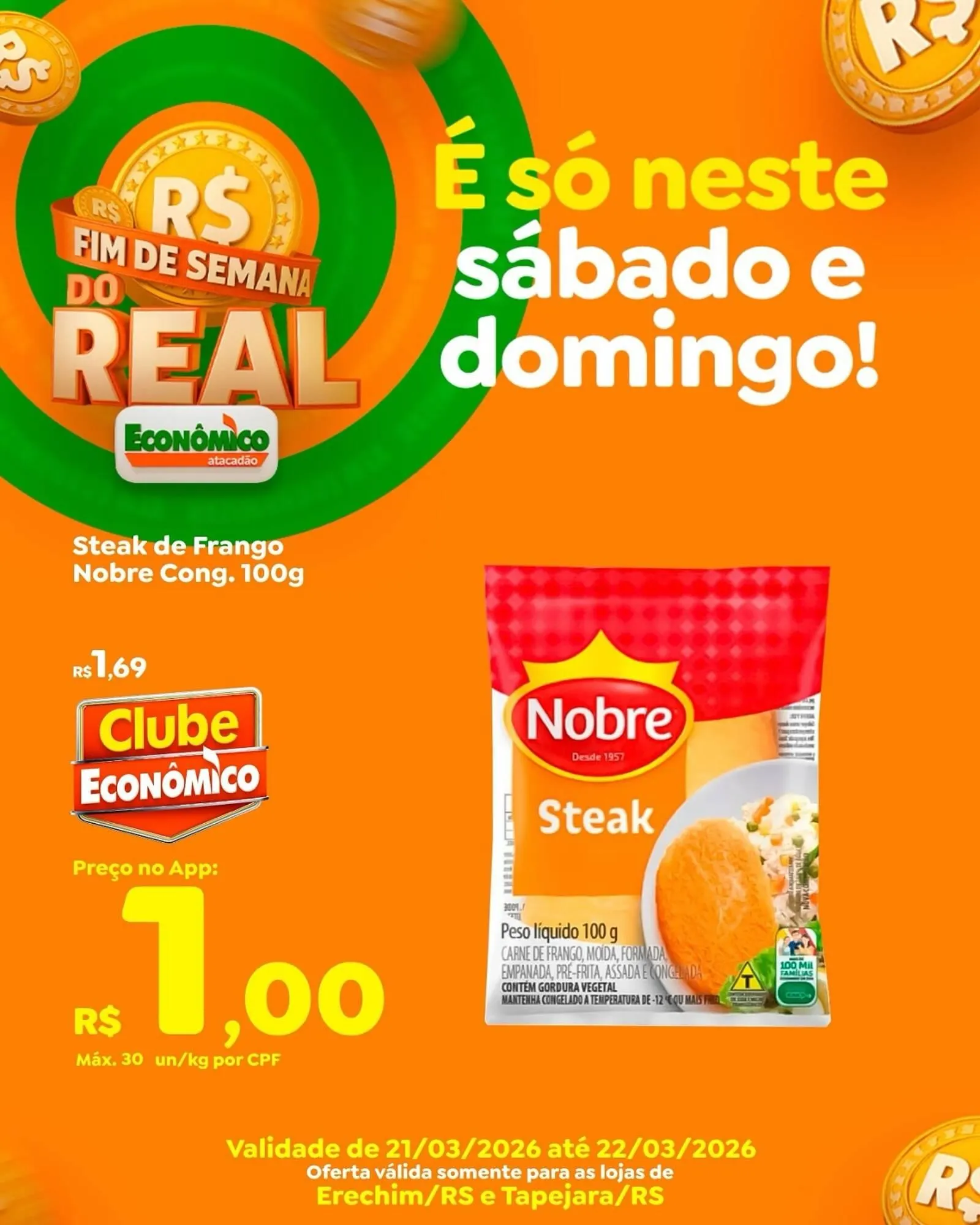 Encarte de Catálogo Econômico Atacadão 21 de março até 22 de março 2026 - Pagina 3