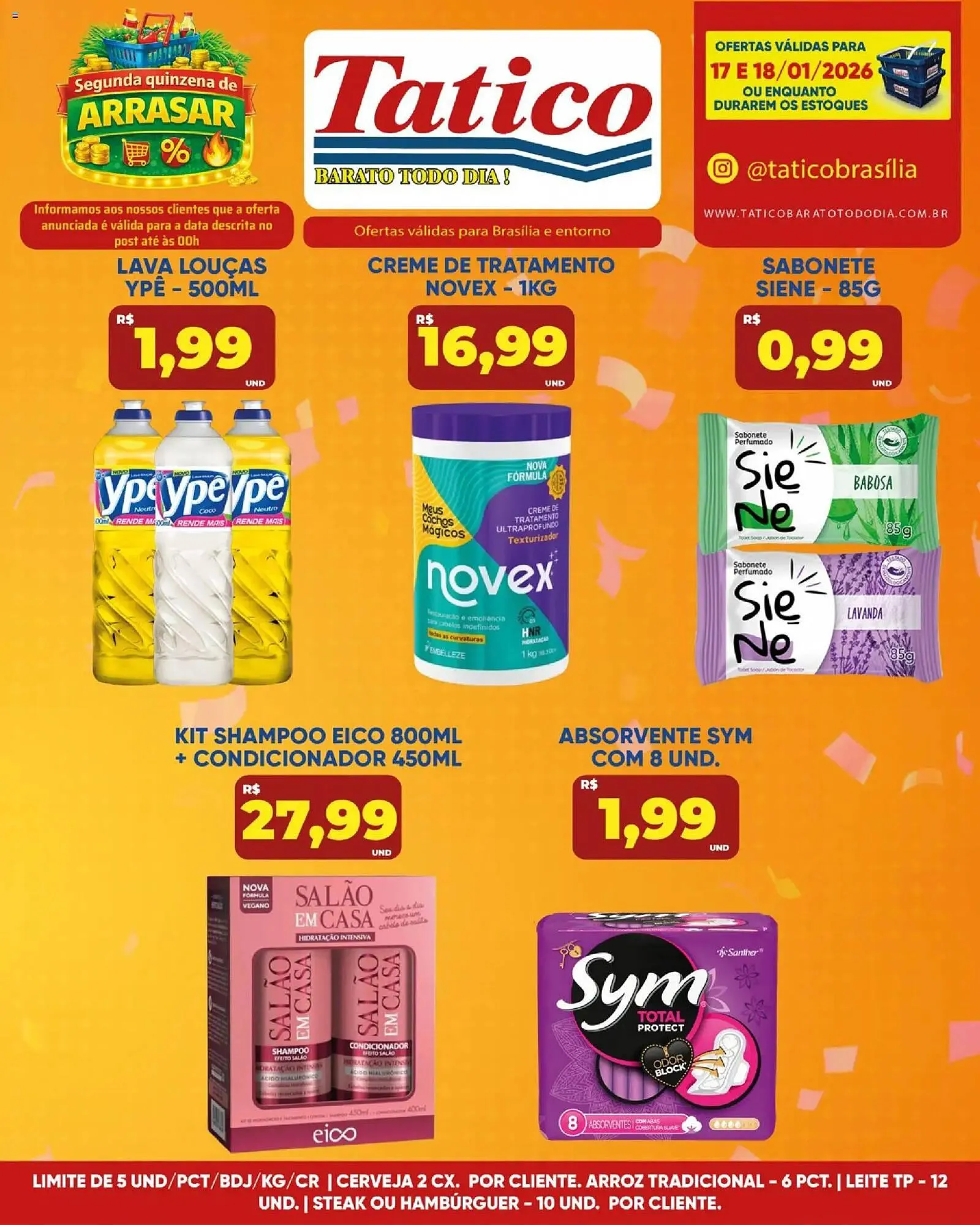 Encarte de Tabloide Tatico 17 de janeiro até 18 de janeiro 2026 - Pagina 14