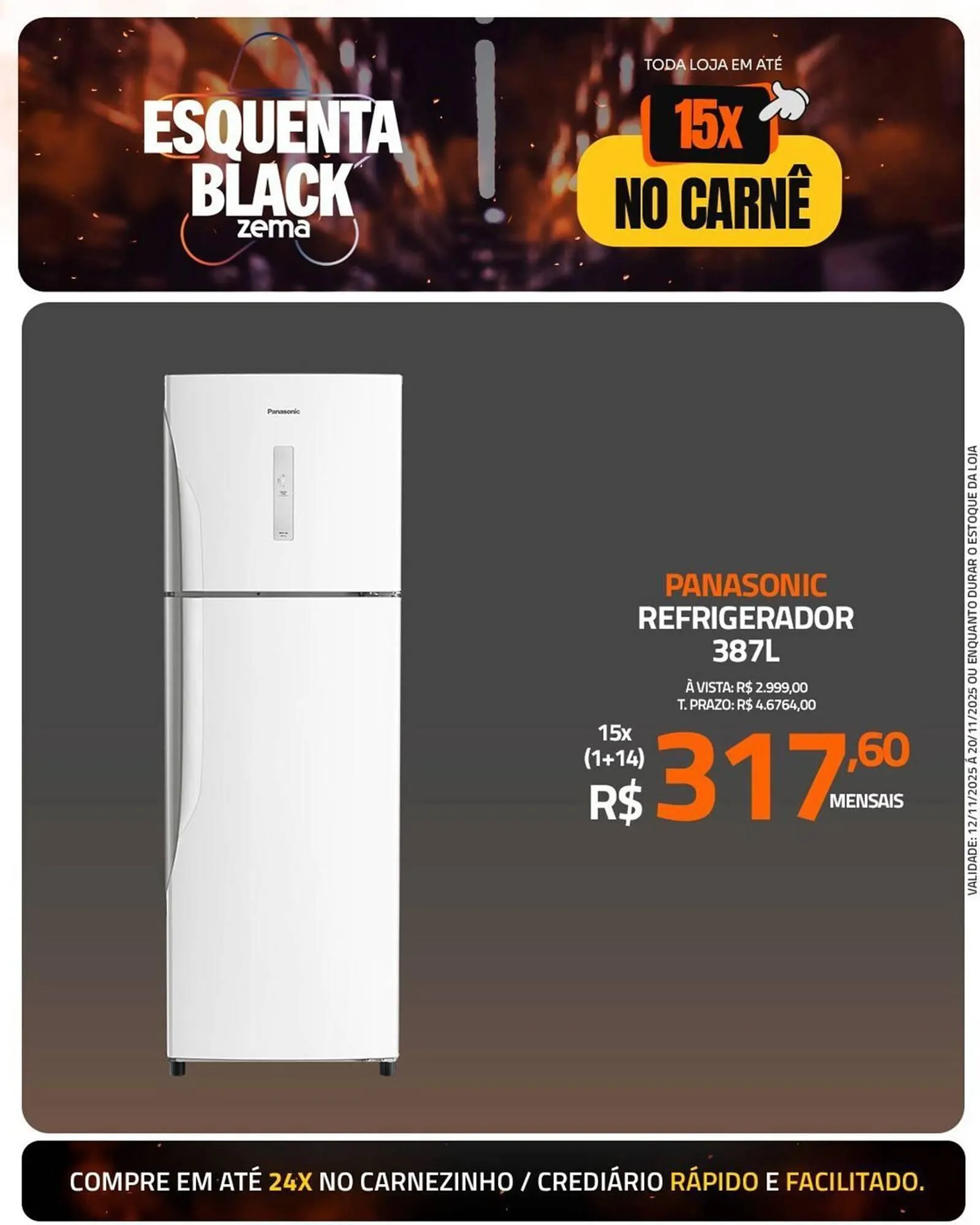 Encarte de Folheto Zema 12 de novembro até 20 de novembro 2025 - Pagina 3