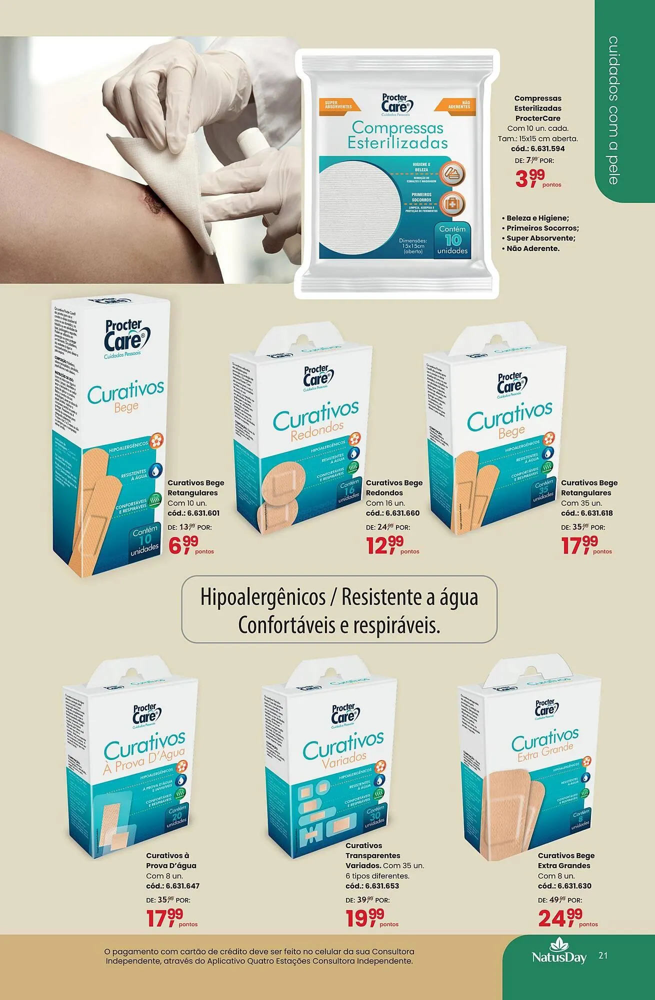 Encarte de Catálogo Quatro Estações 10 de março até 30 de junho 2025 - Pagina 21