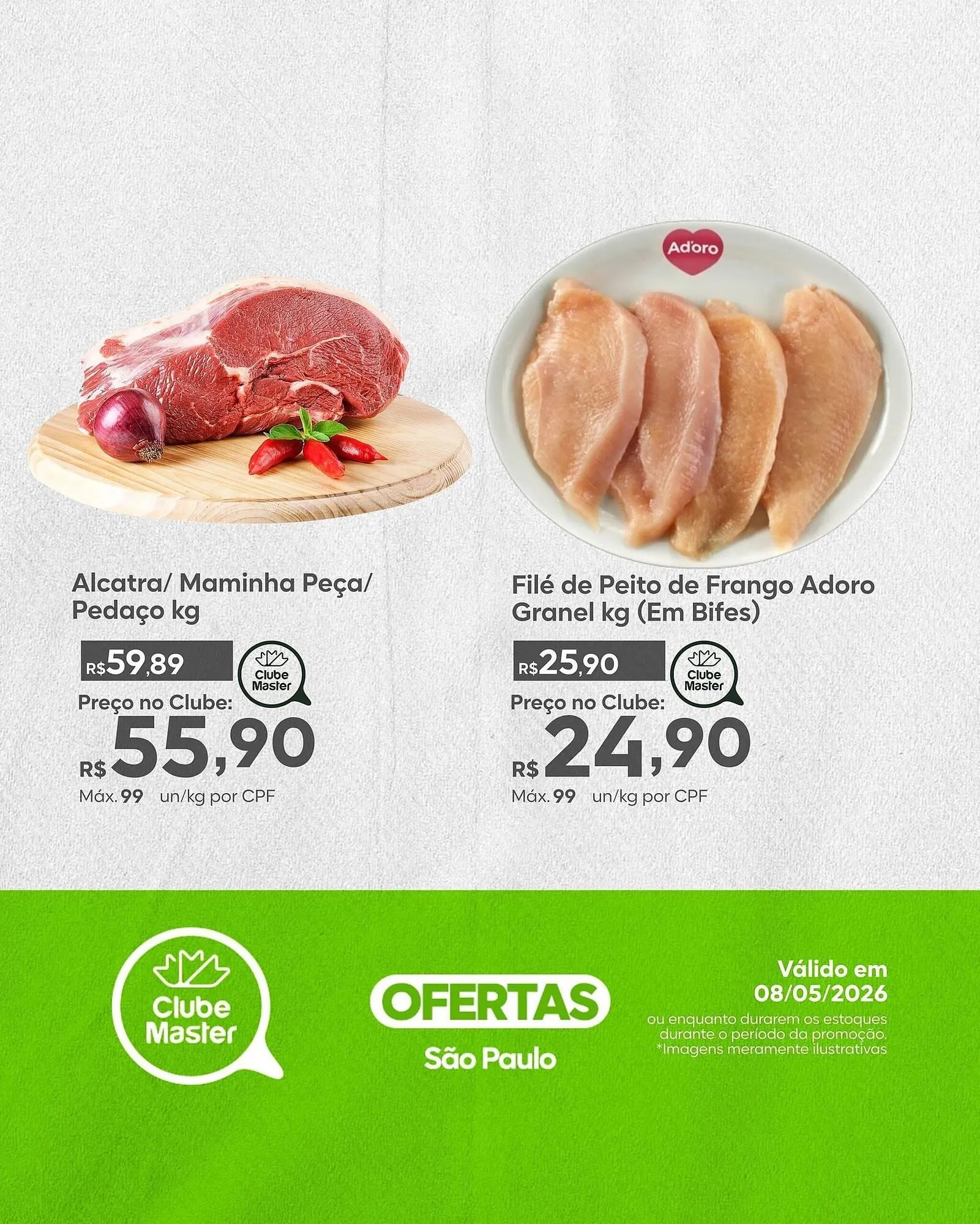 Encarte de Folheto Master Supermercados 8 de maio até 8 de maio 2026 - Pagina 2