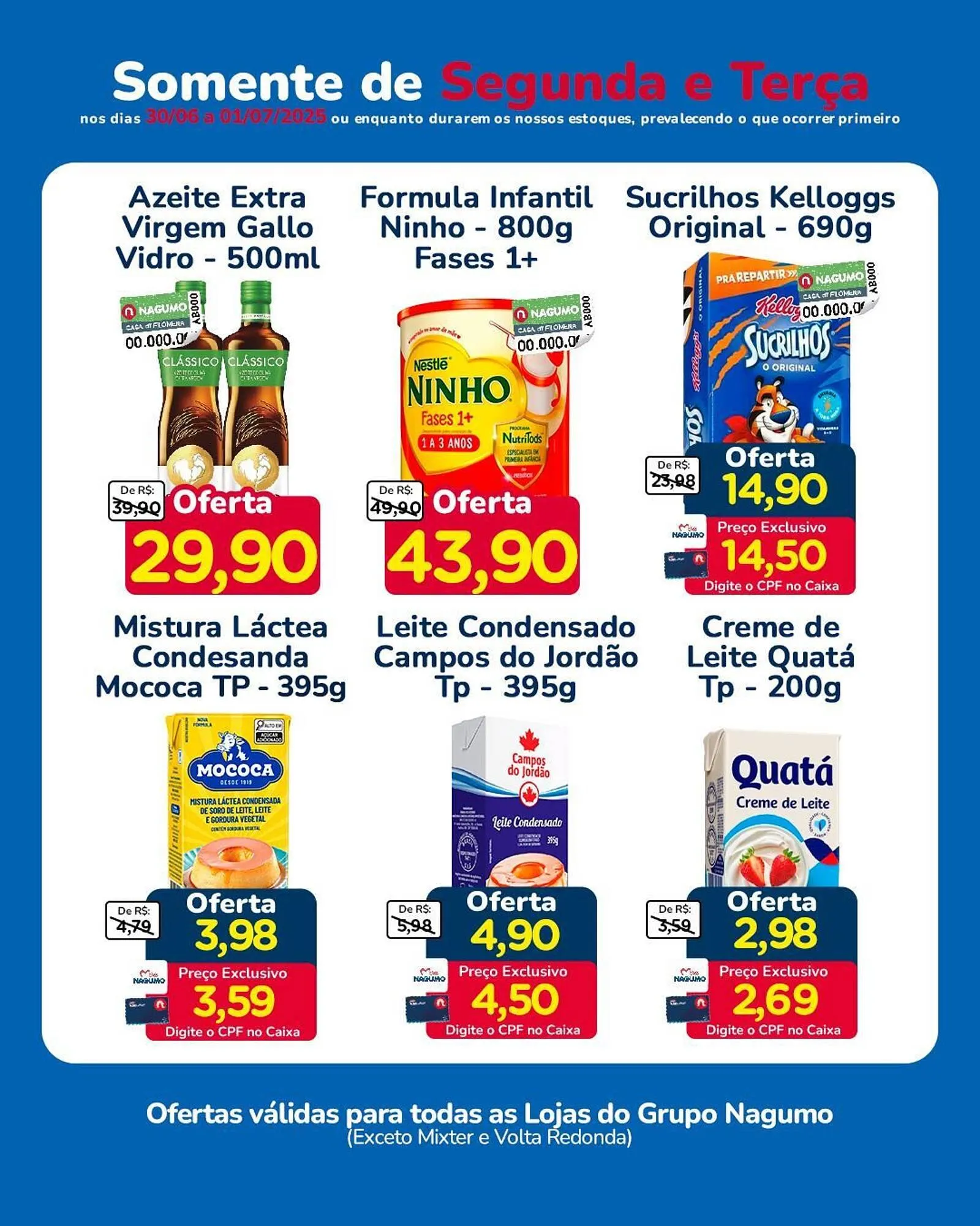 Encarte de Catálogo Nagumo 30 de junho até 1 de julho 2025 - Pagina 2