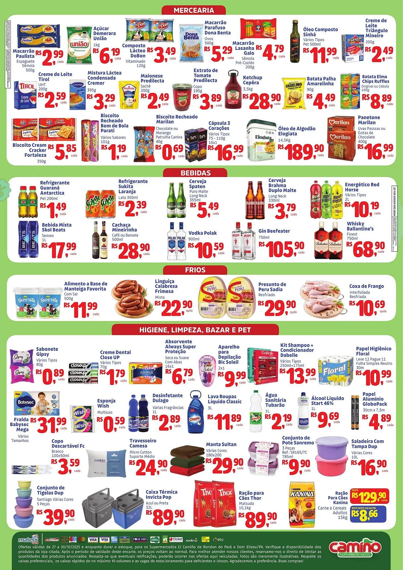 Encarte de Catálogo Camiño supermercados 27 de outubro até 30 de outubro 2025 - Pagina 2
