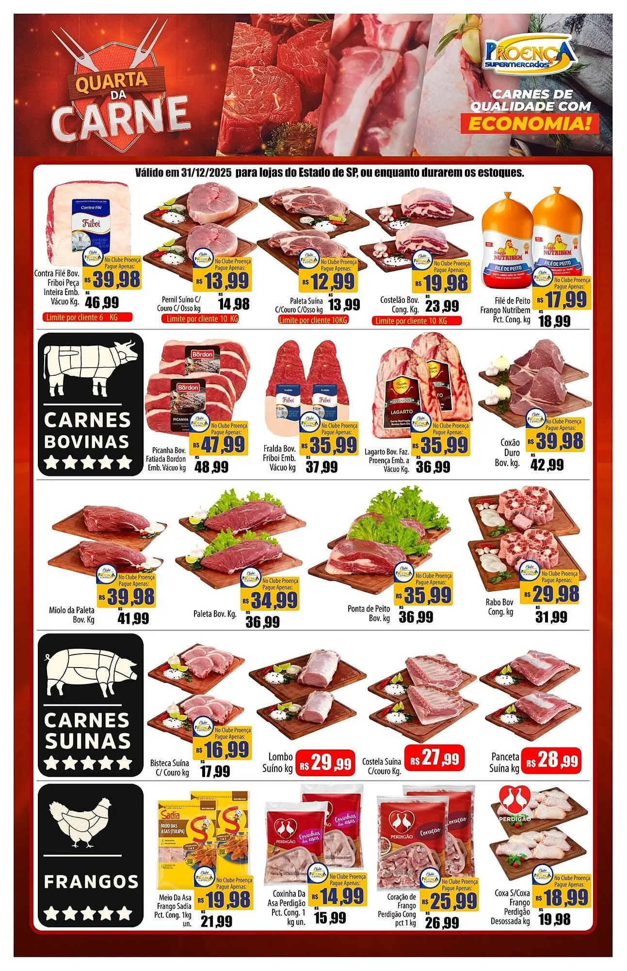 Encarte de Catálogo Proença Supermercados 31 de dezembro até 31 de dezembro 2025 - Pagina 1