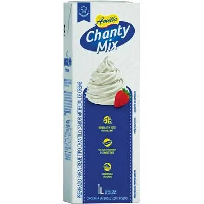 Chantilly Líquido tetra pak 1 Litro - Amélia/Chanty Mix