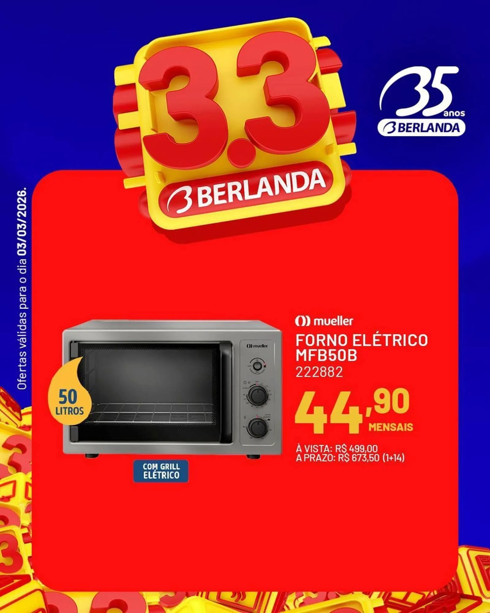 Encarte de Catálogo Berlanda 2 de março até 3 de março 2026 - Pagina 3