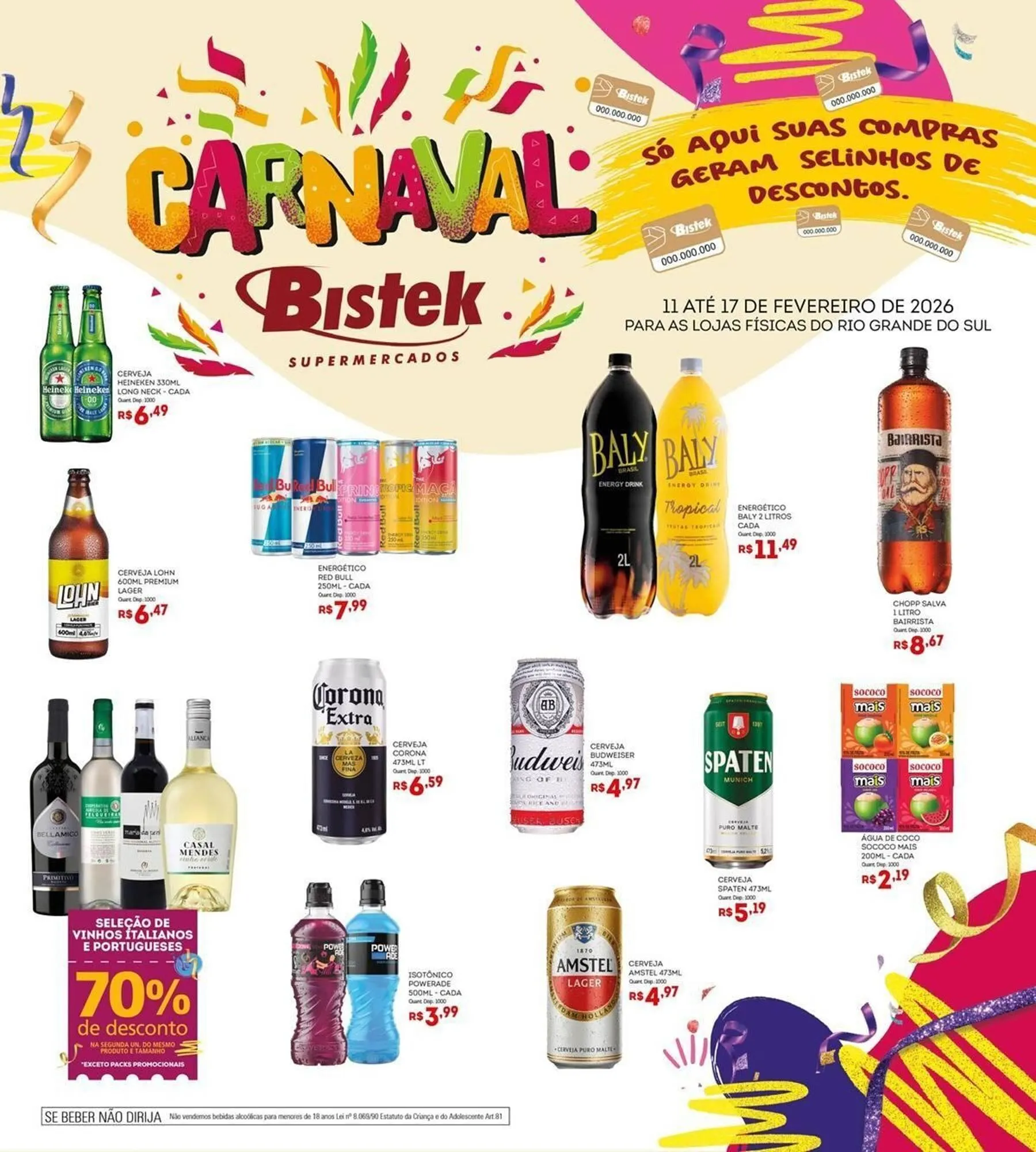 Encarte Bistek Supermercados - 1