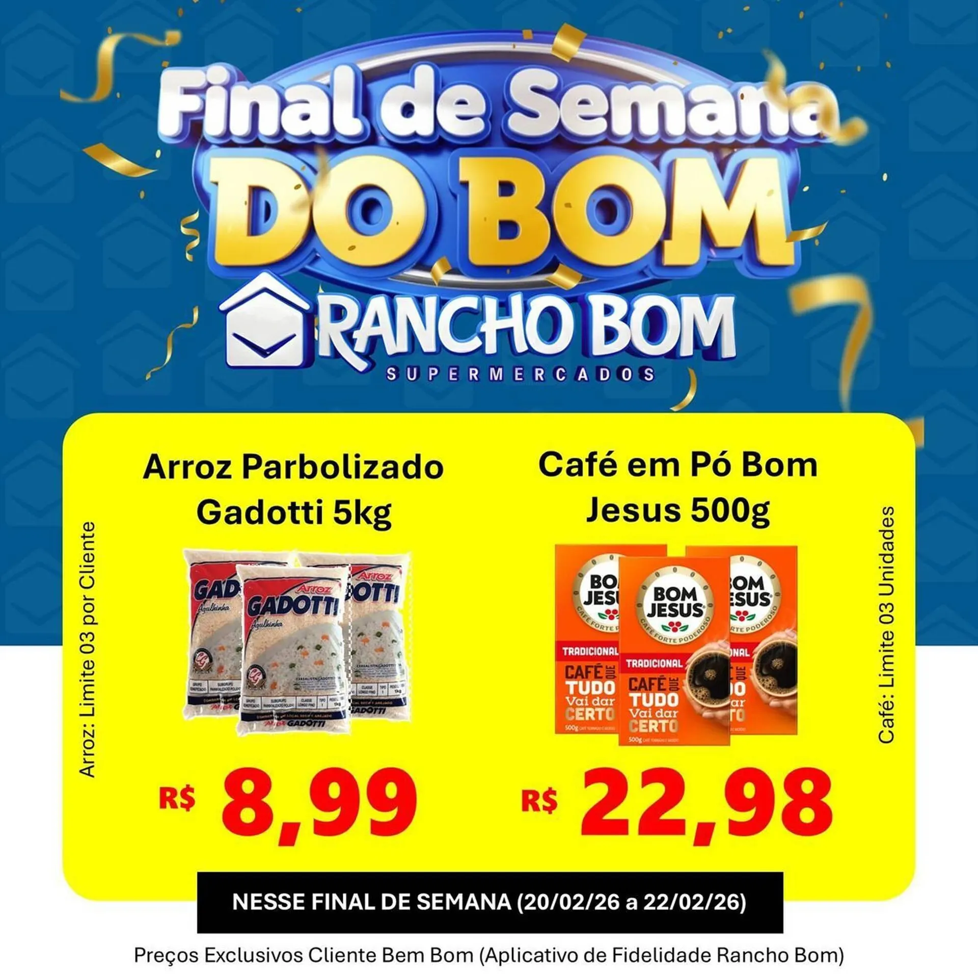 Encarte de Catálogo Rancho Bom Supermercados 20 de fevereiro até 22 de fevereiro 2026 - Pagina 4