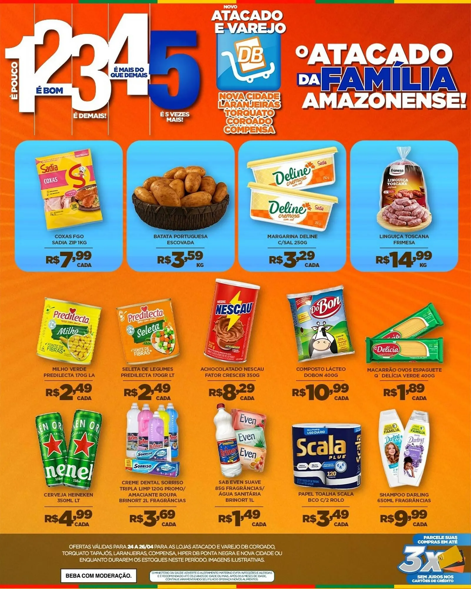 Encarte de Catálogo DB Supermercados 24 de abril até 26 de abril 2026 - Pagina 3
