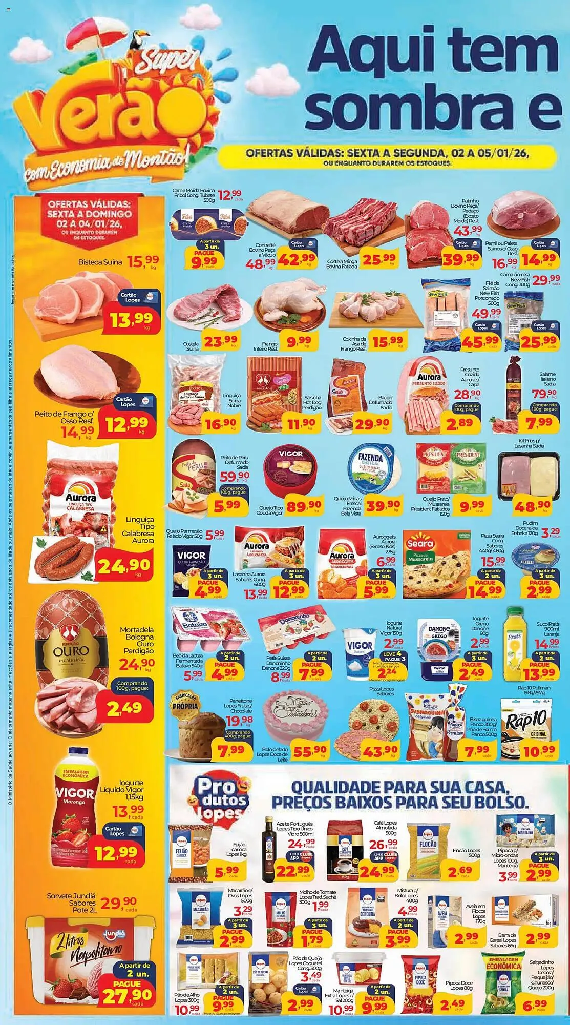 Encarte de Folheto Lopes Supermercados 2 de janeiro até 5 de janeiro 2026 - Pagina 2