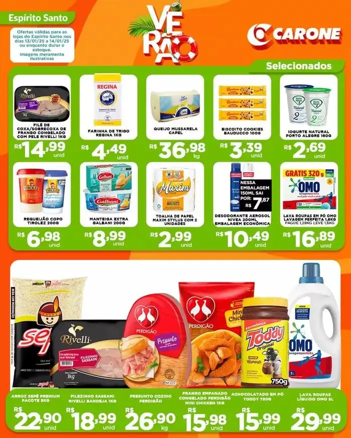 Encarte de Encarte Carone 13 de janeiro até 14 de janeiro 2025 - Pagina 1
