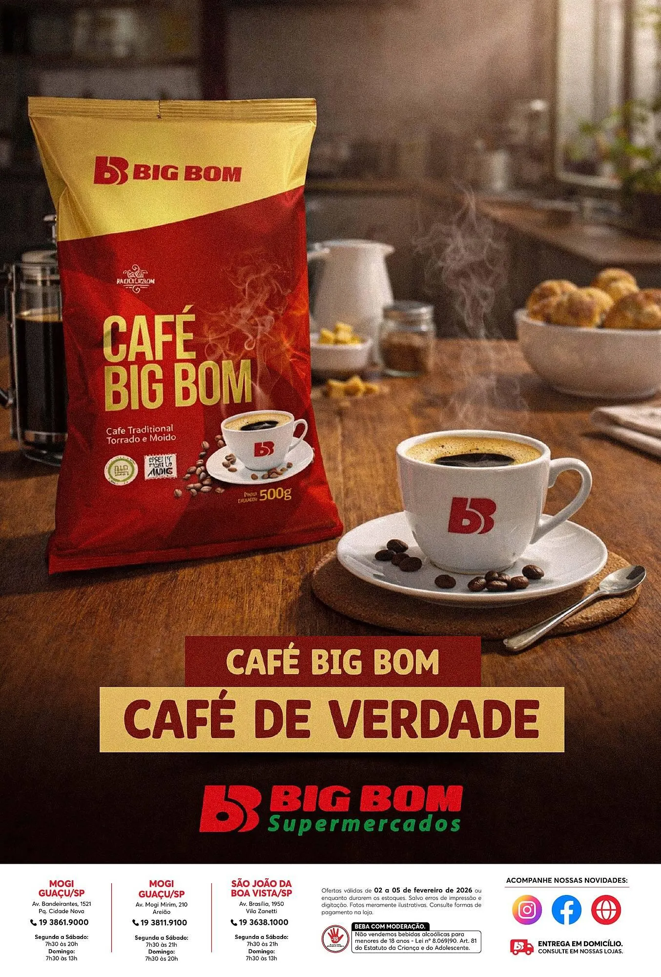Encarte de Catálogo Big Bom Supermercados 2 de fevereiro até 5 de fevereiro 2026 - Pagina 2