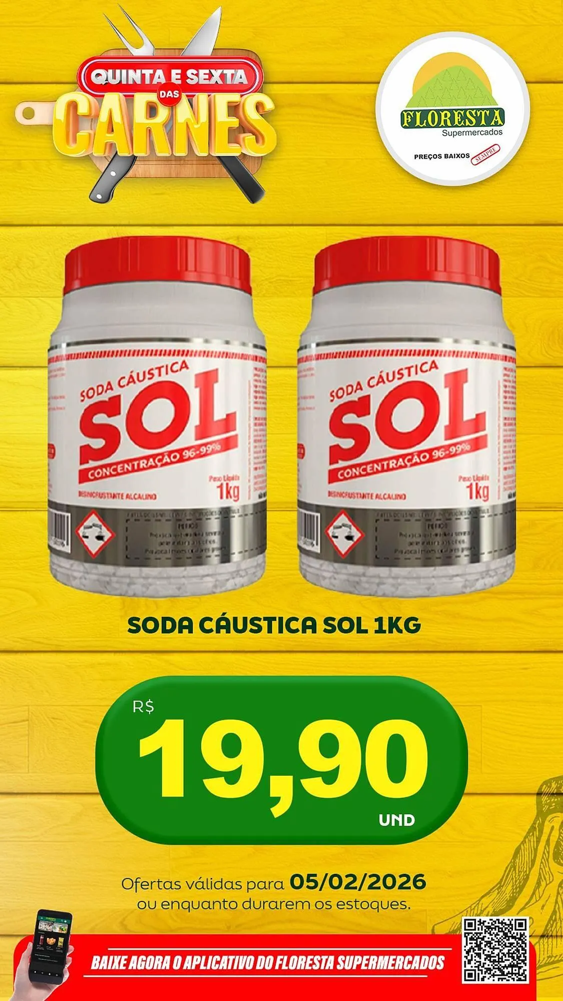 Encarte de Catálogo Floresta Supermercados 5 de fevereiro até 6 de fevereiro 2026 - Pagina 38