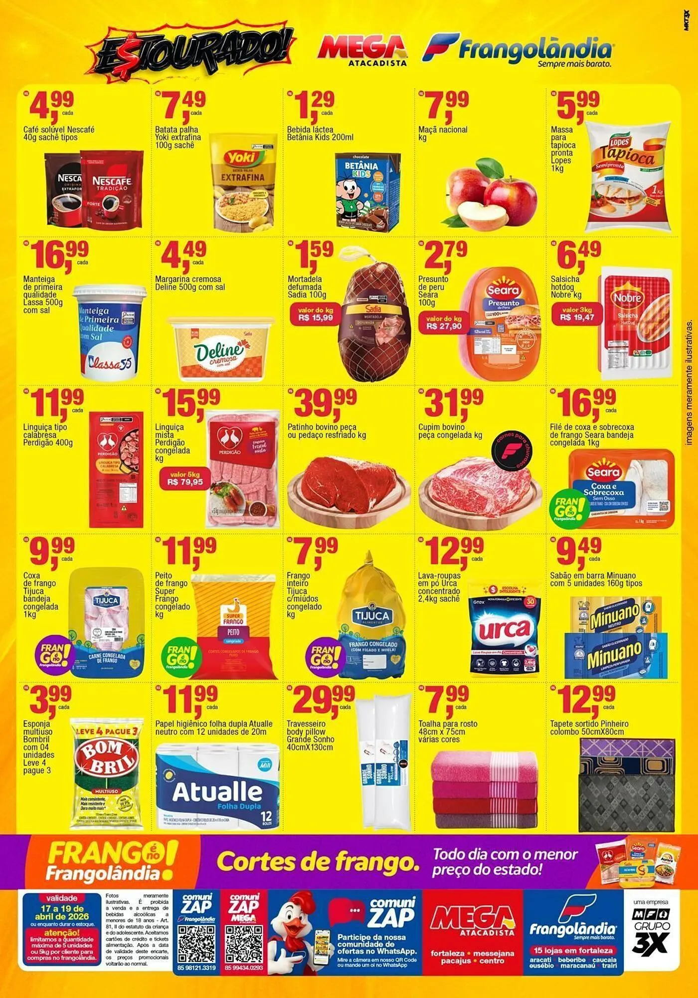 Encarte de Encarte Frangolândia 17 de abril até 19 de abril 2026 - Pagina 2