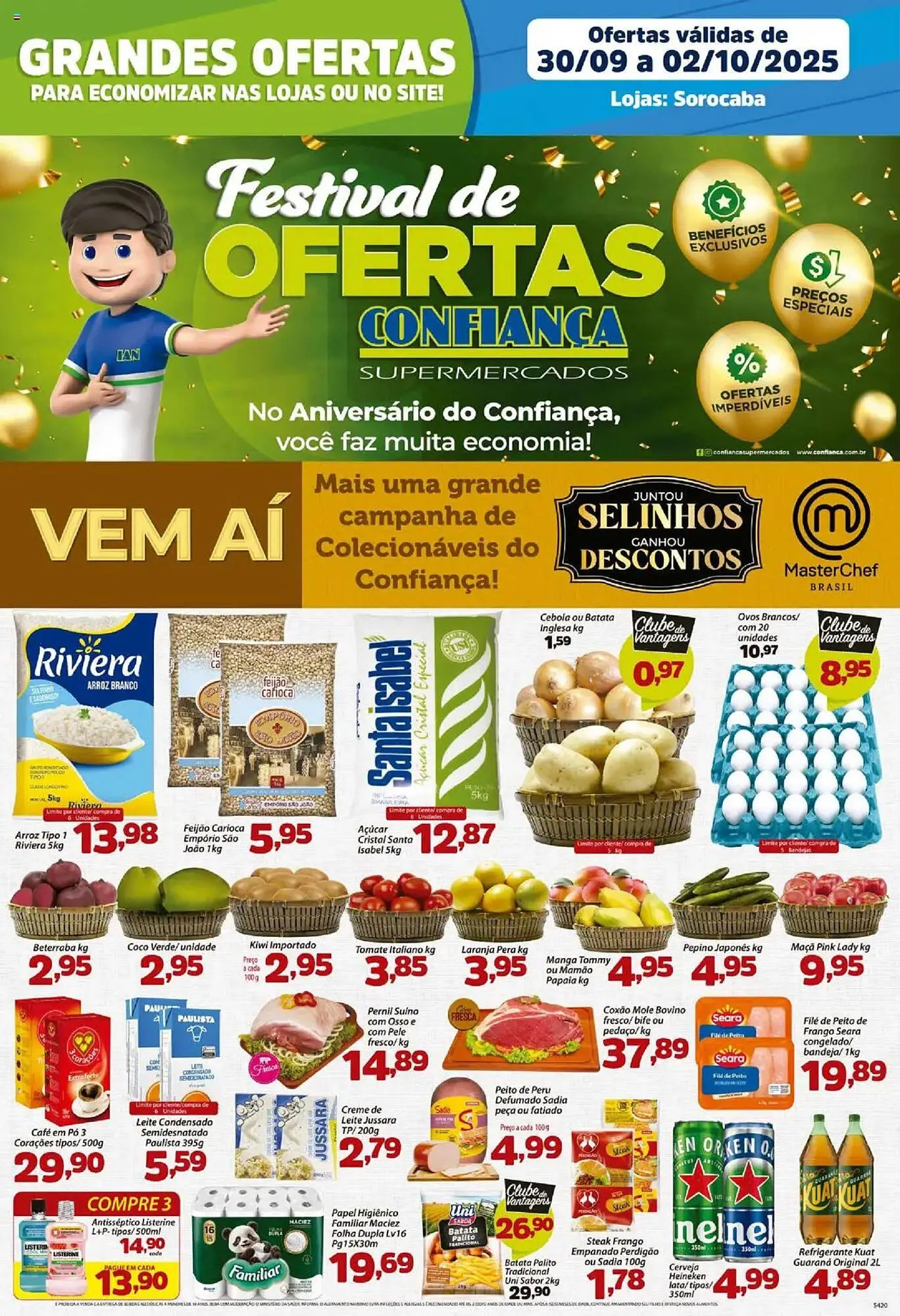 Catálogo Confiança Supermercados - 1